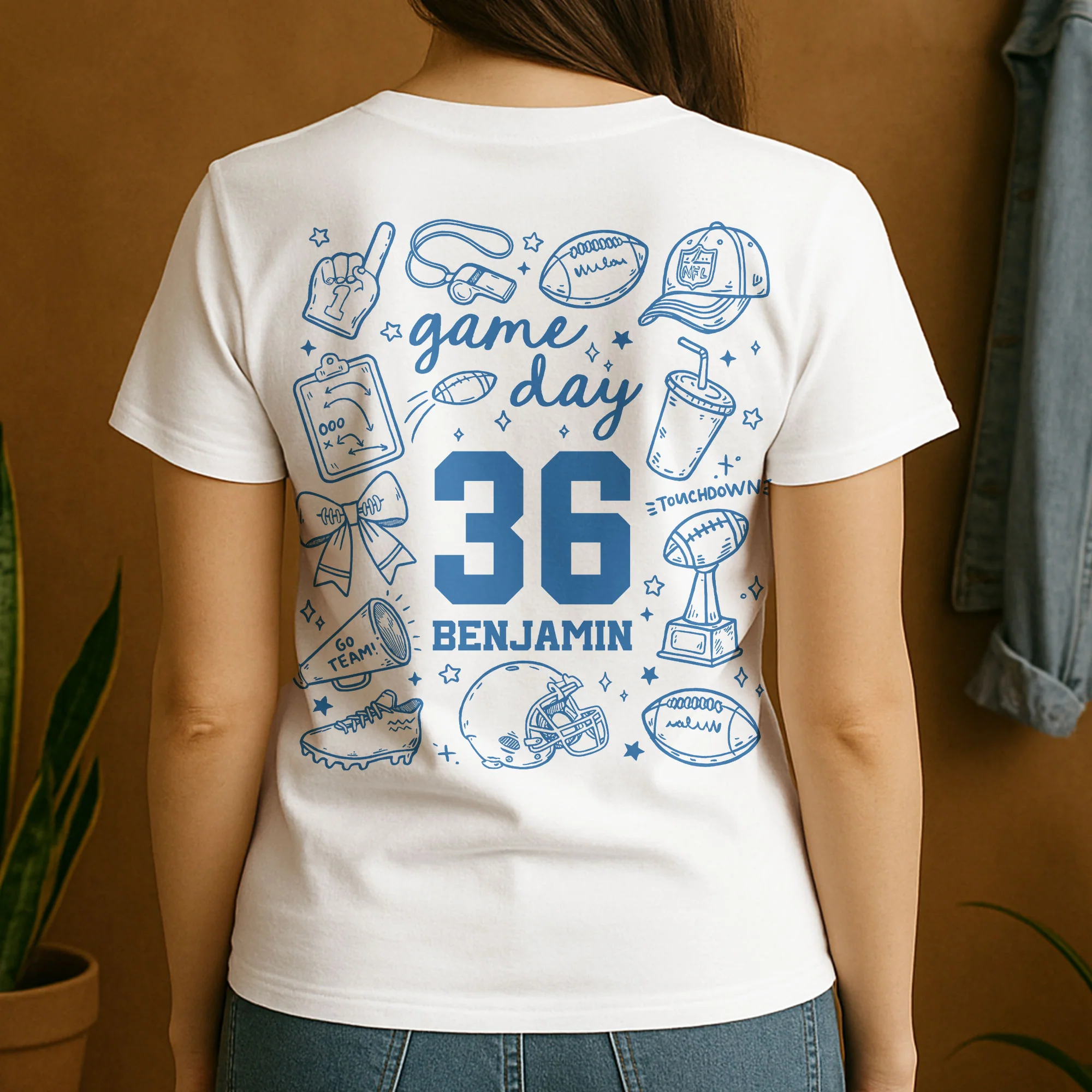 Game Day American Football - Personalized Shirt - Image 2