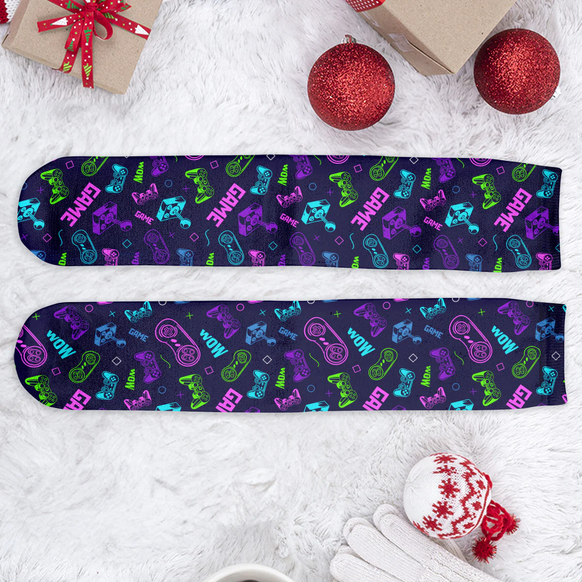 Gamer Do Not Disturb - Personalized Crew Socks - Image 4