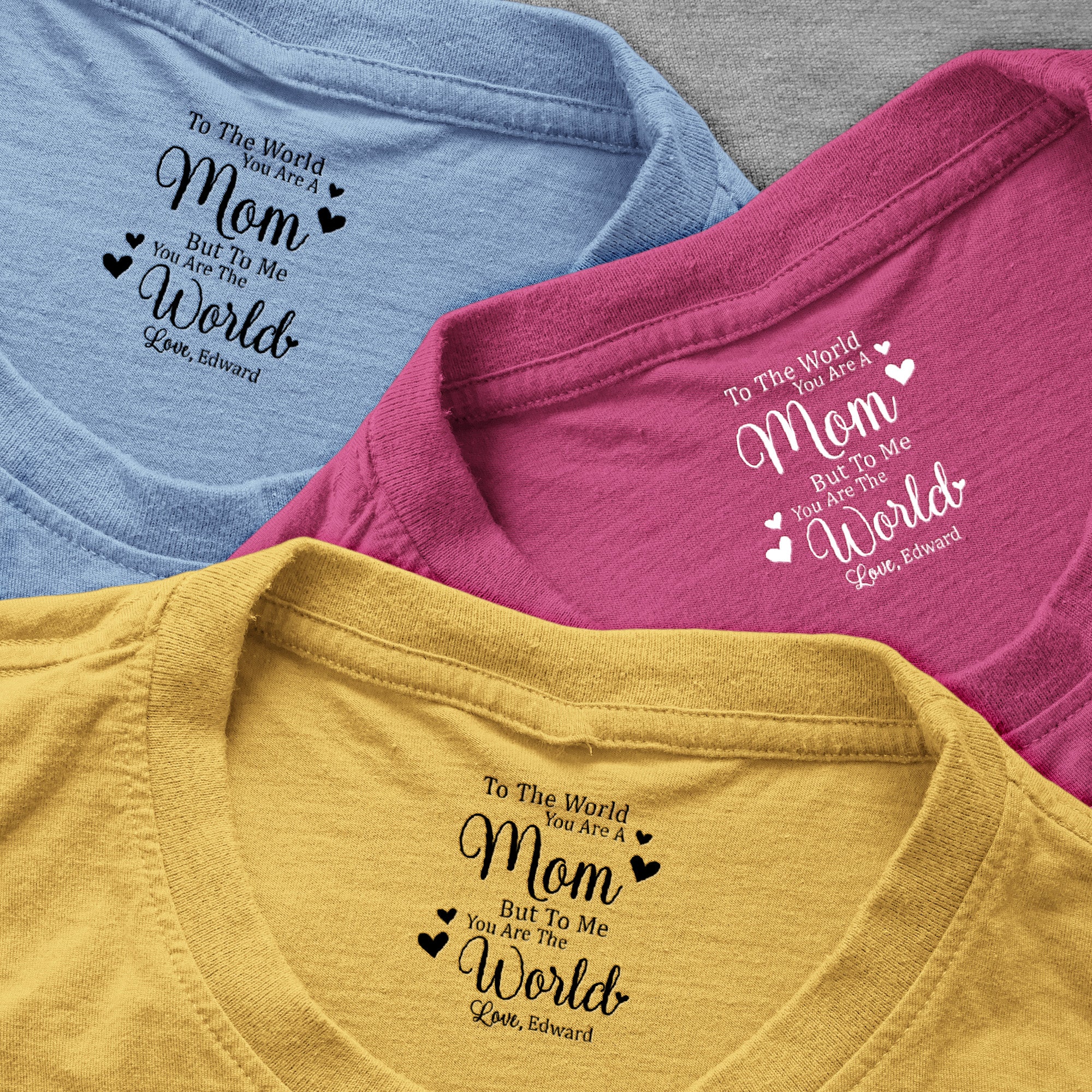 Gift For Dad, Mom, Family But To Us You Are The World - Personalized Shirt - Image 5