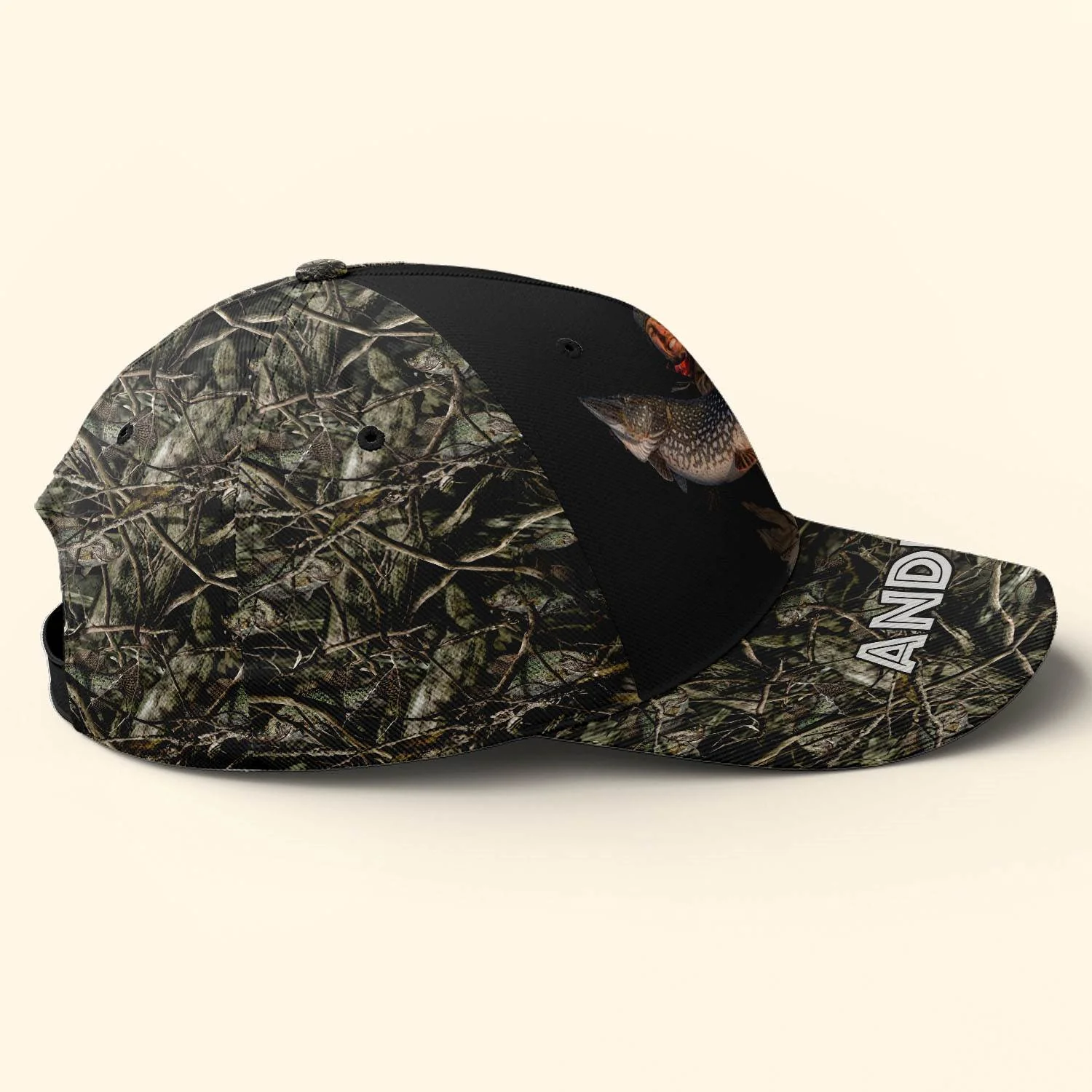 Gift For Fishing Lovers - Personalized Photo Classic Cap - Image 7