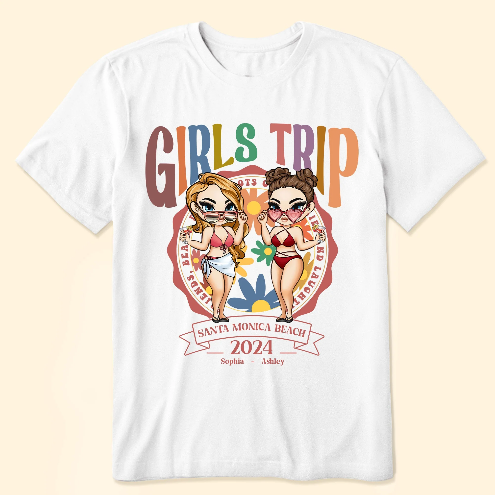 Girls Trip Lots Of Memories - Personalized Shirt - Image 2