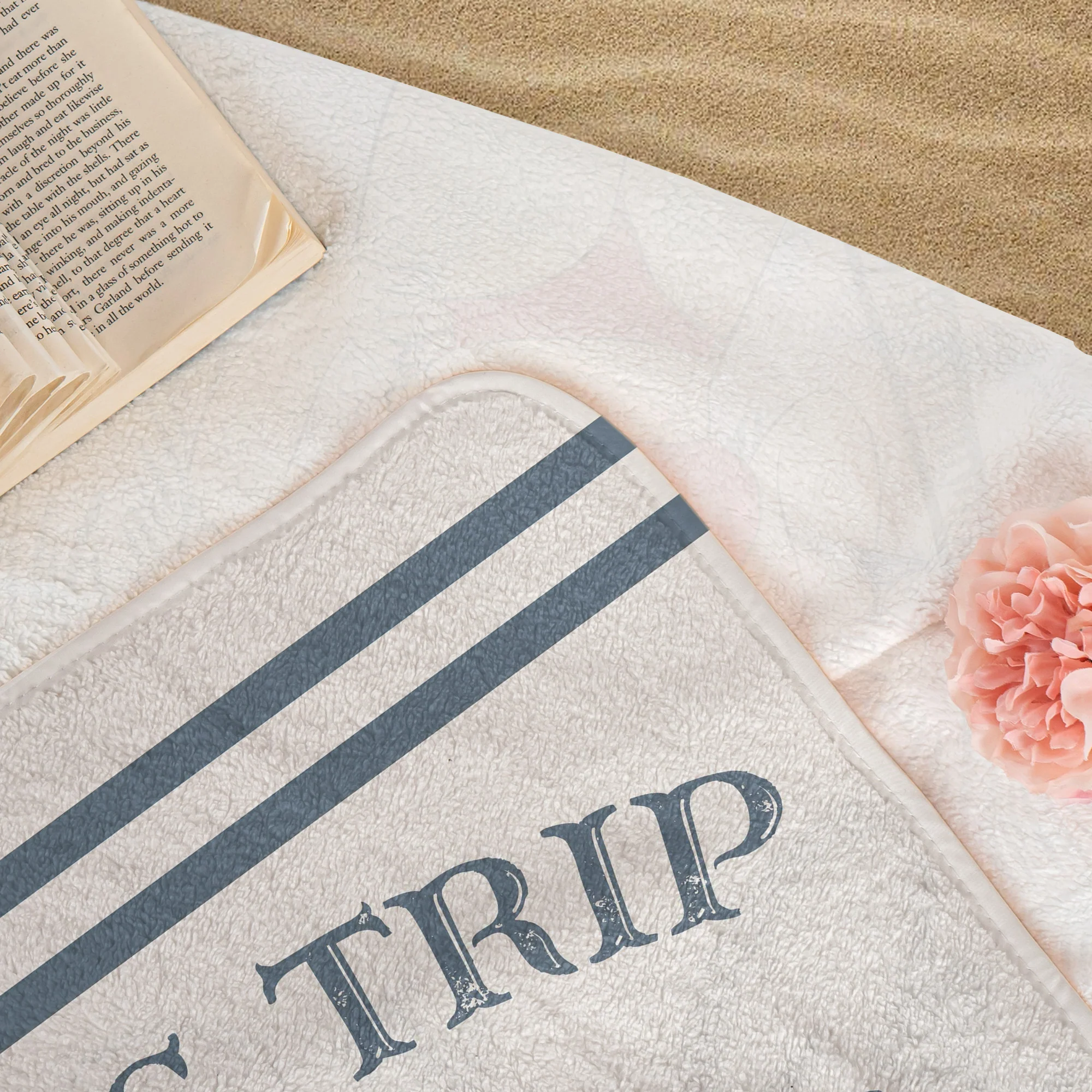 Girls Trip Summer - Personalized Quick-Dry Beach Towel - Image 5
