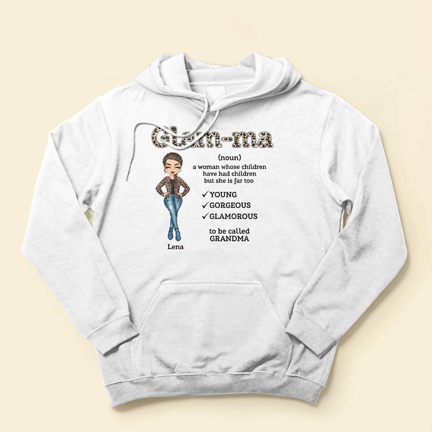Glam-Ma - Personalized shirt - Mother's Day Gift For Grandma, Nana, Mimi - Image 4