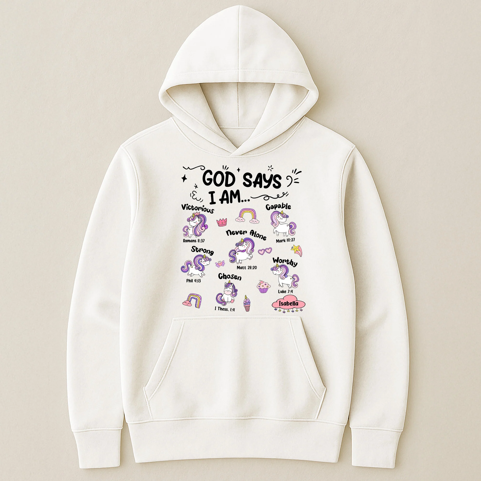 God Says I Am Kid Monster Truck - Personalized Shirt - Image 5