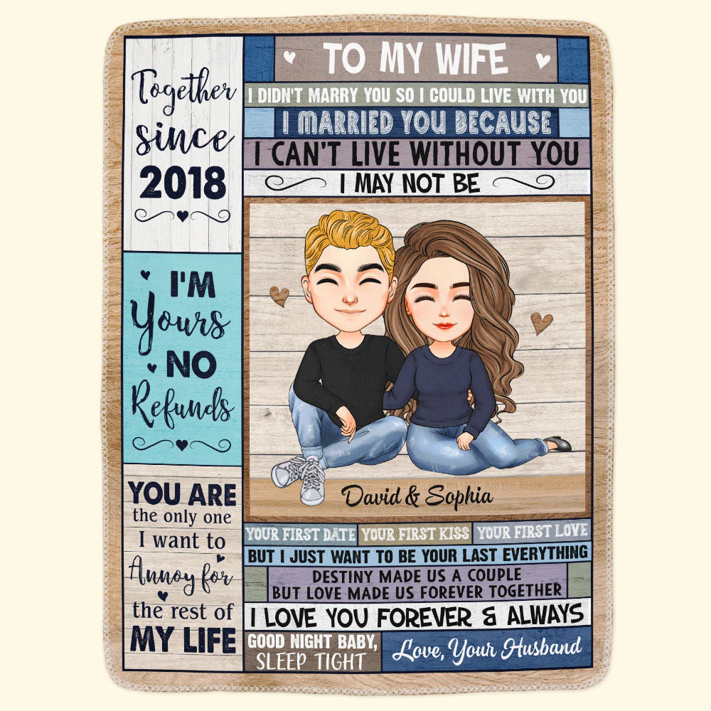 Good Night Baby, Sleep Tight - Personalized Blanket - Image 5