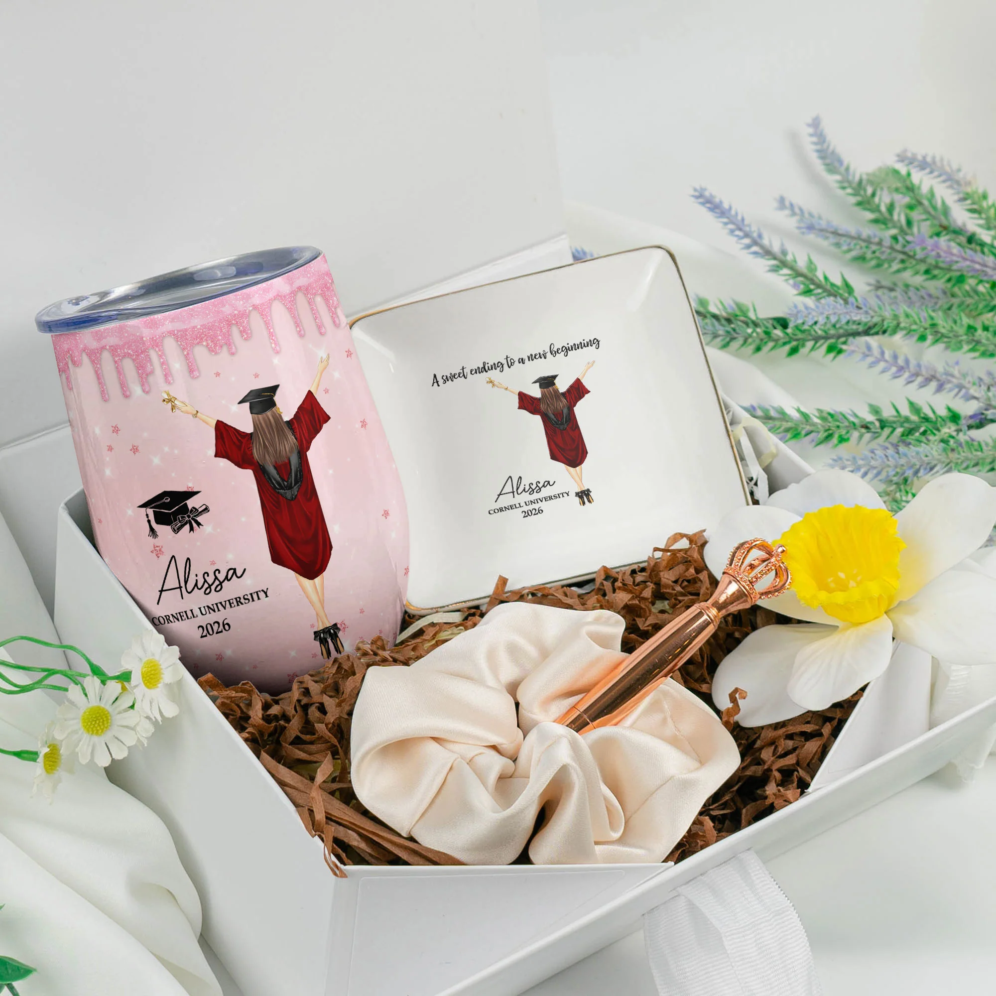 Graduation Gift Set A Sweet Ending To A New Beginning - Graduation Gift Box Set