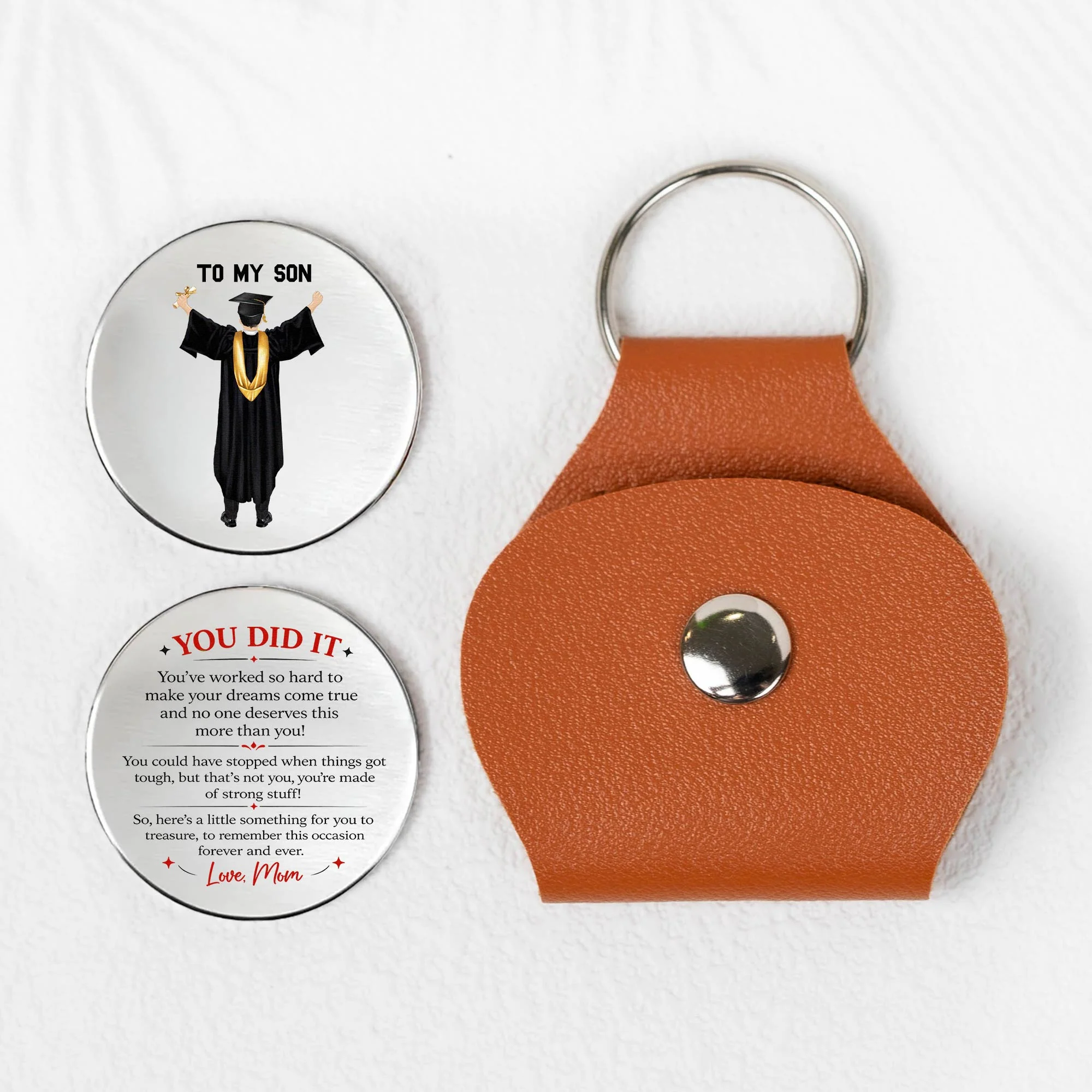 Graduation Gifts For Graduated Son, Daughter - Personalized Pocket Hug - Image 3