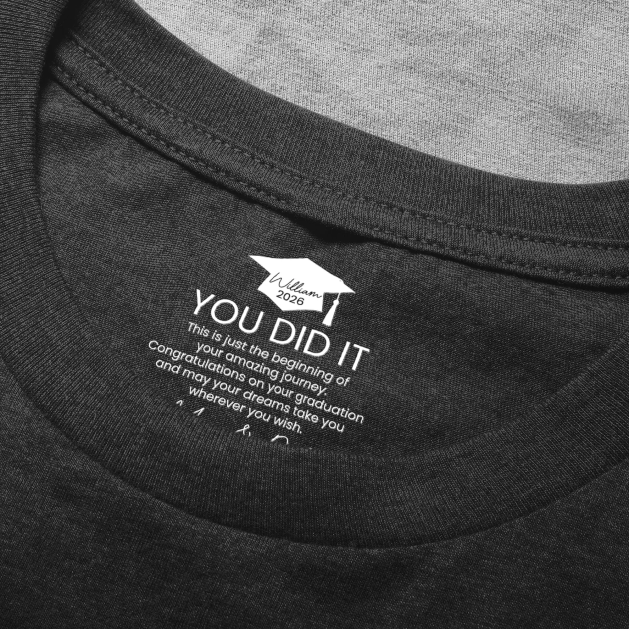 Graduation Gifts Hidden Message For Graduated Son, Daughter - Personalized Shirt - Image 5
