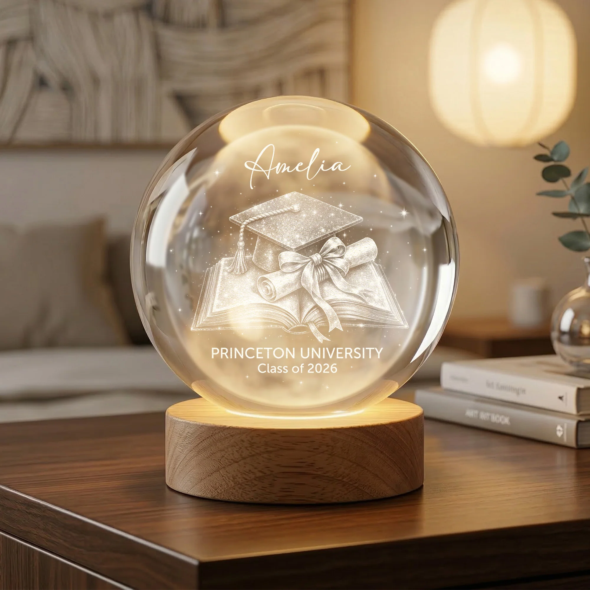 Graduation Keepsake - Personalized Night Light - Image 2
