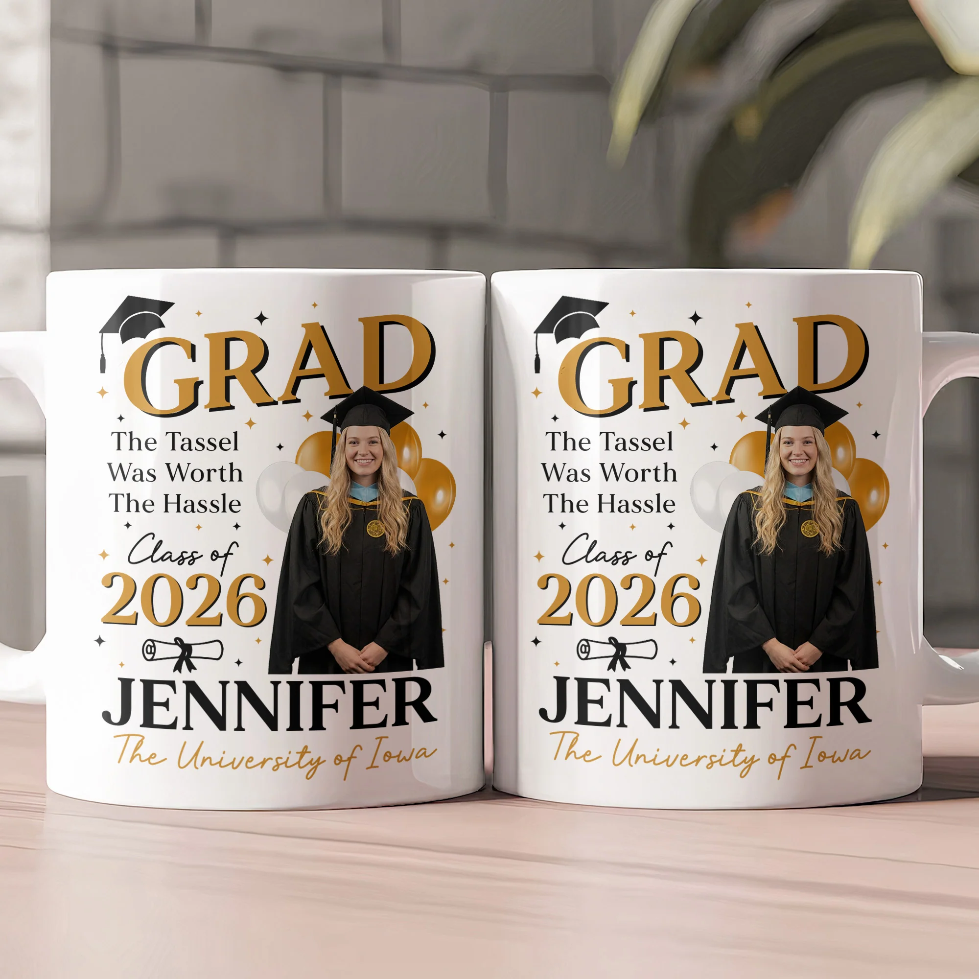 Graduation Magazine - Personalized Photo Mug - Image 5