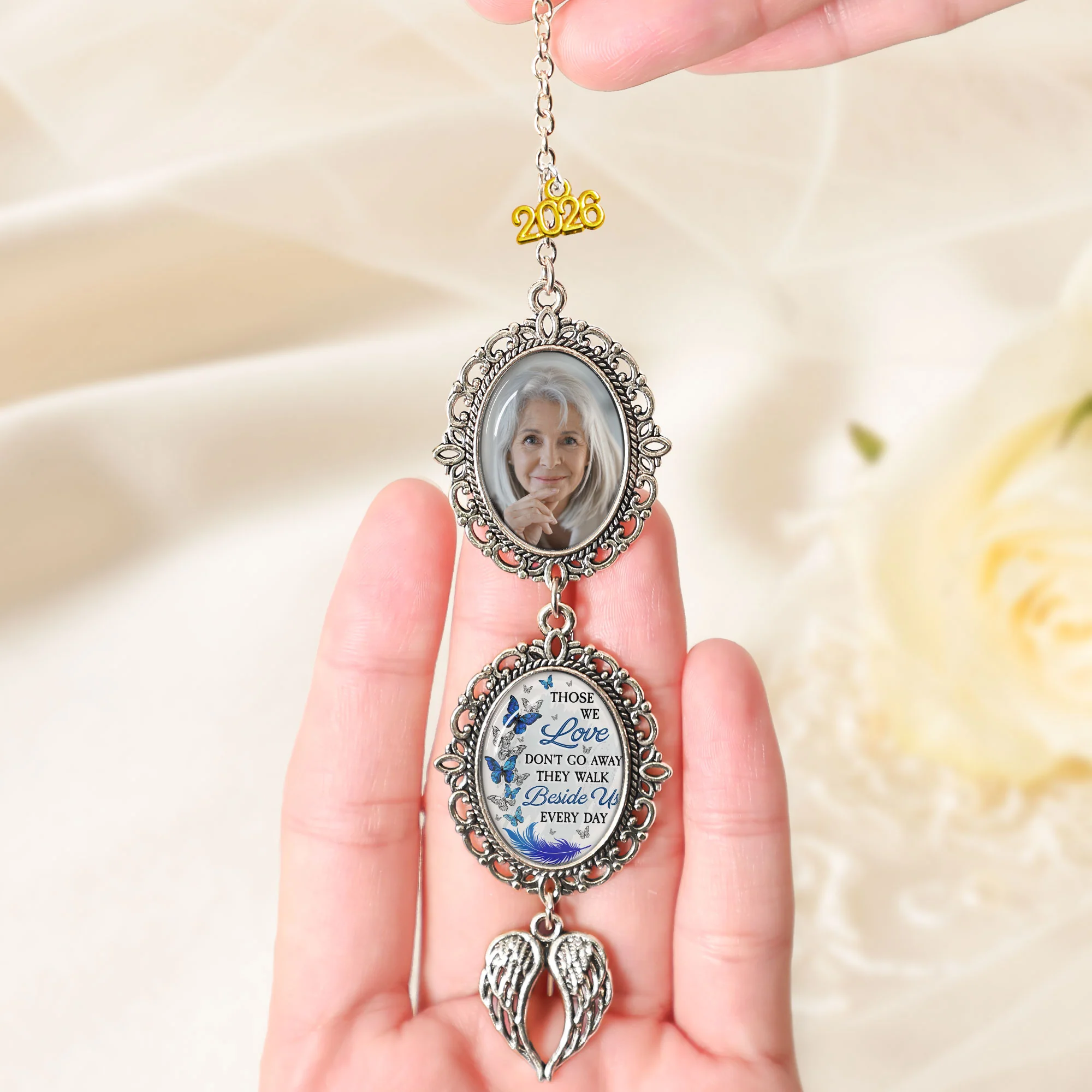 Graduation They Walk Beside Us Every Day - Custom Graduation Tassel Photo Charm - Image 4