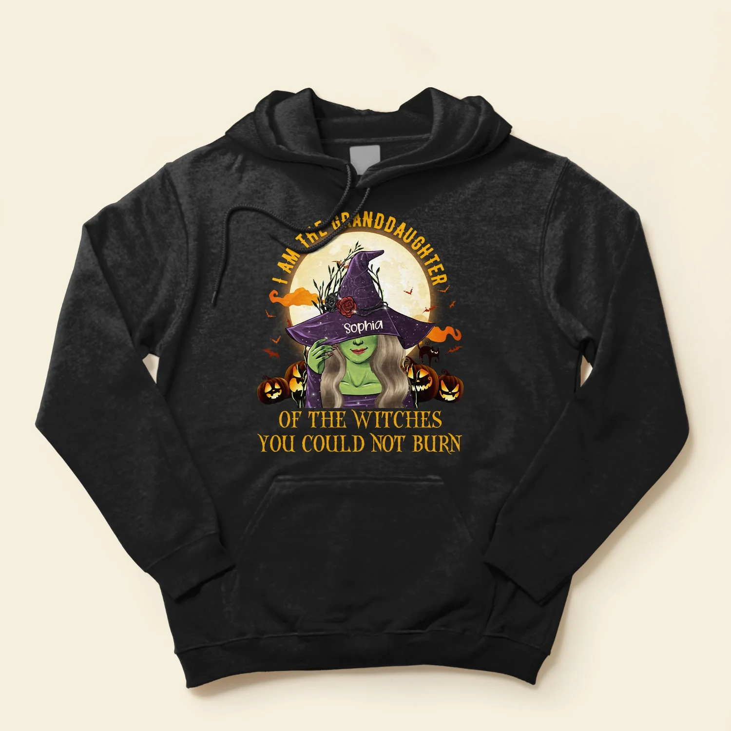 Granddaughter Of The Witches - Personalized Shirt - Halloween Gift For Witches - Image 4