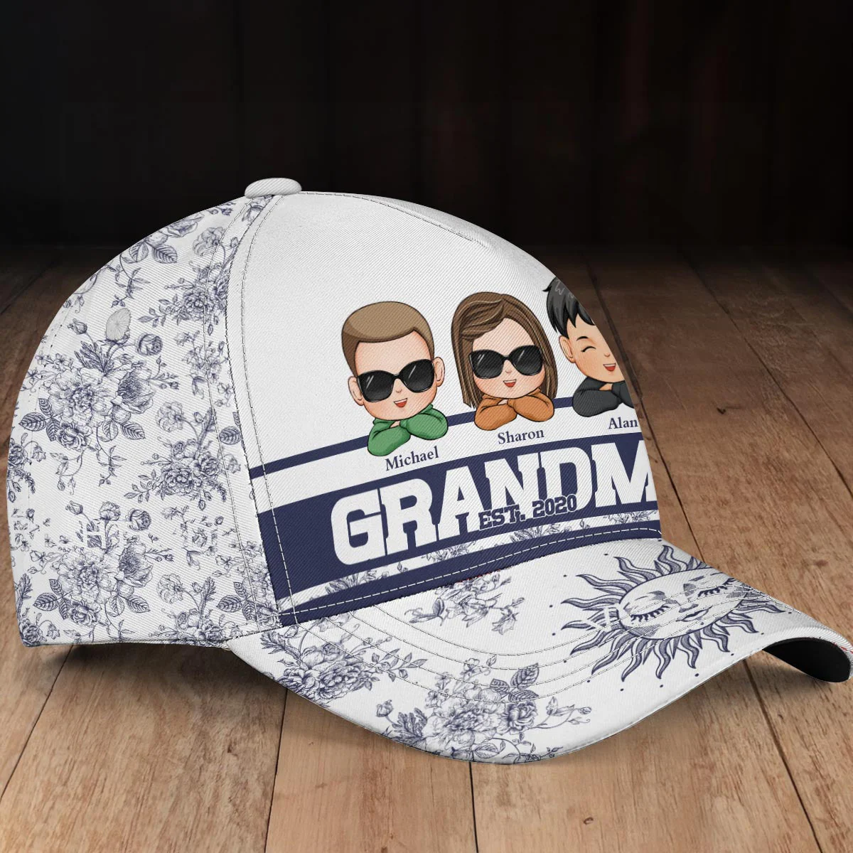 Grandma Est - Personalized Classic Cap - Image 7