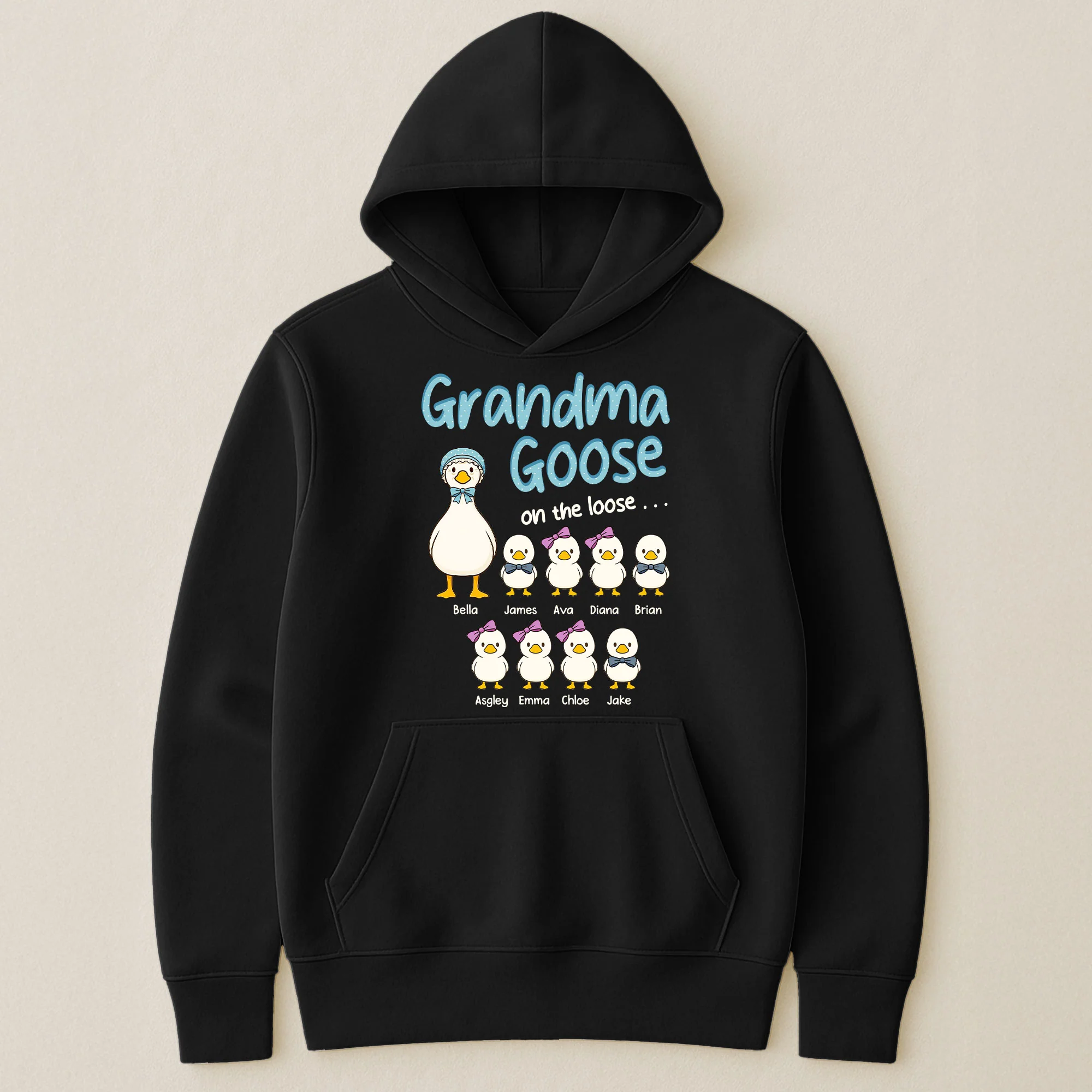 Grandma Goose On The Loose - Personalized Shirt - Image 4