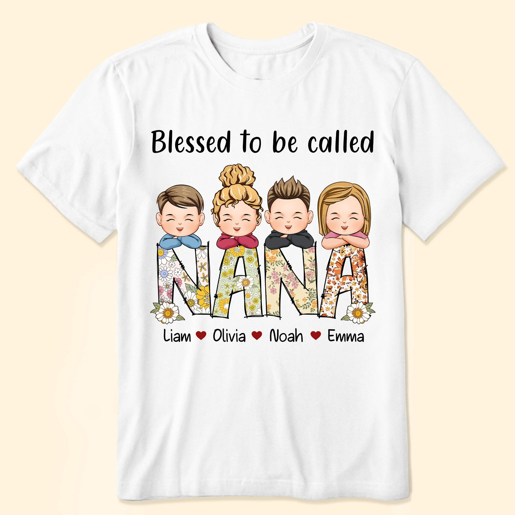 Grandma, Love You - Personalized Shirt - Image 2