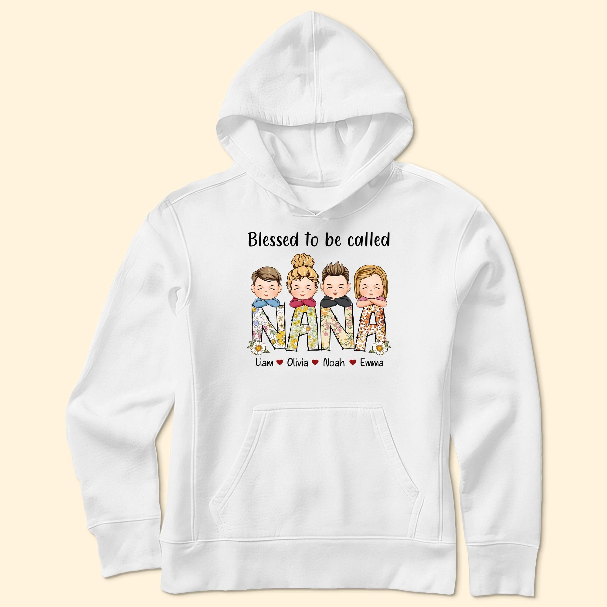 Grandma, Love You - Personalized Shirt - Image 5
