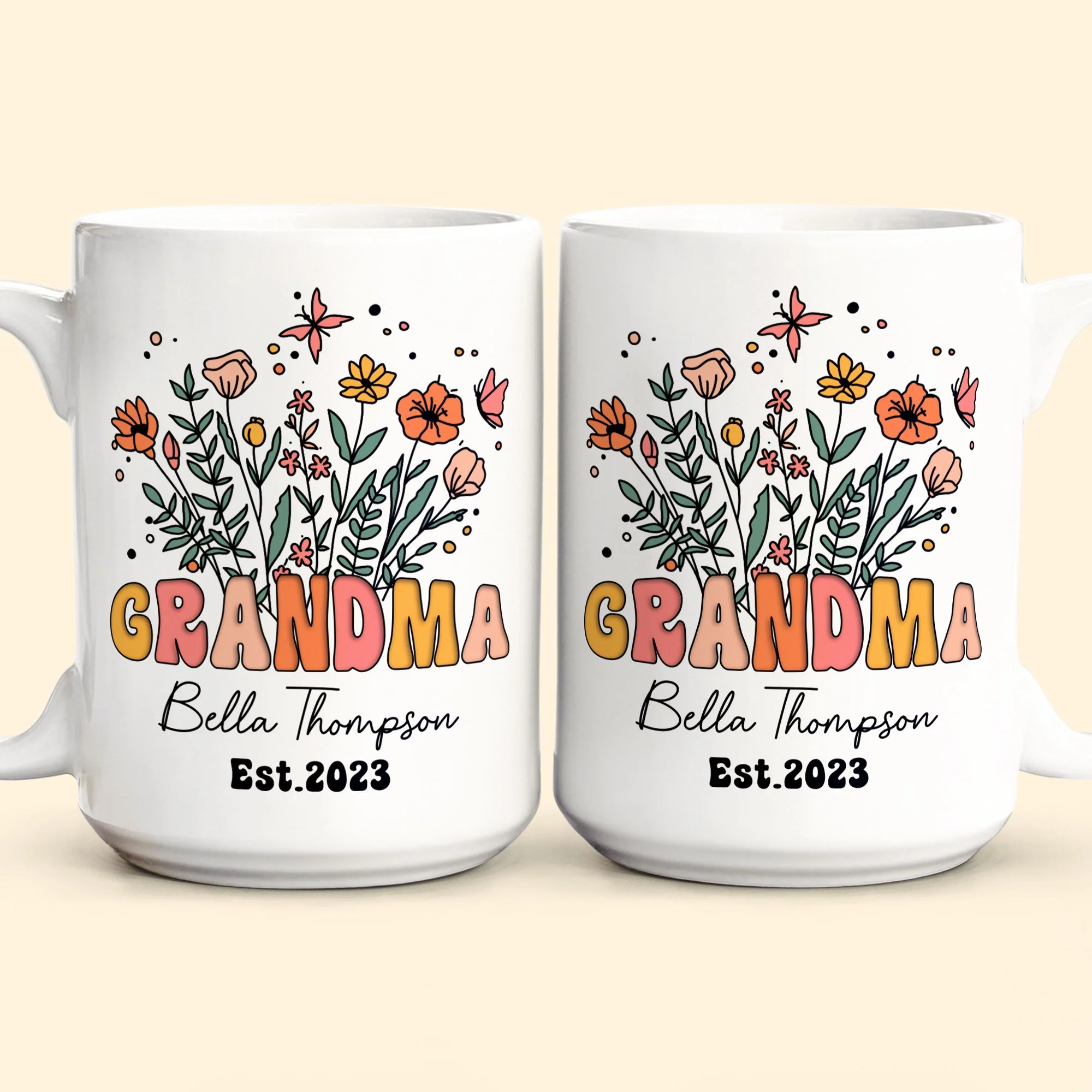 Grandma - Personalized Mug - Image 2