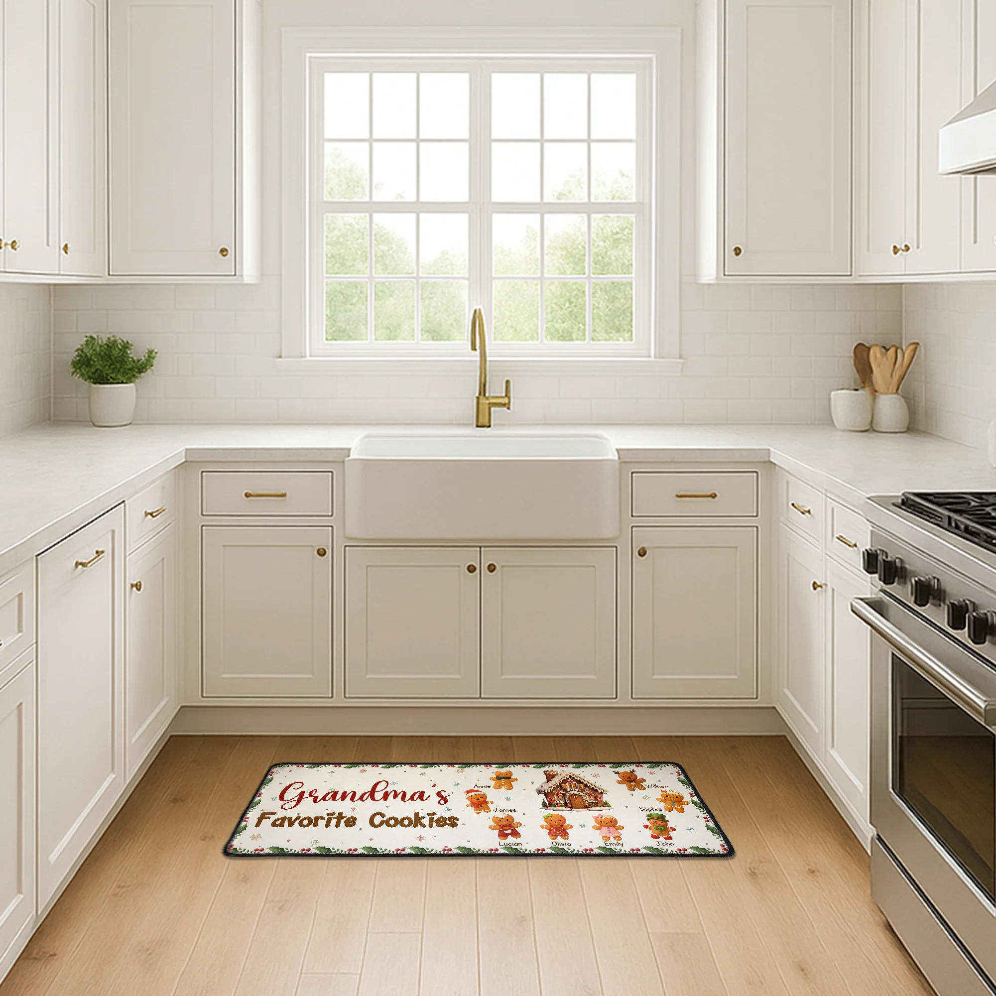 Grandma's Favorite Cookies - Personalized Runner Rug - Image 3