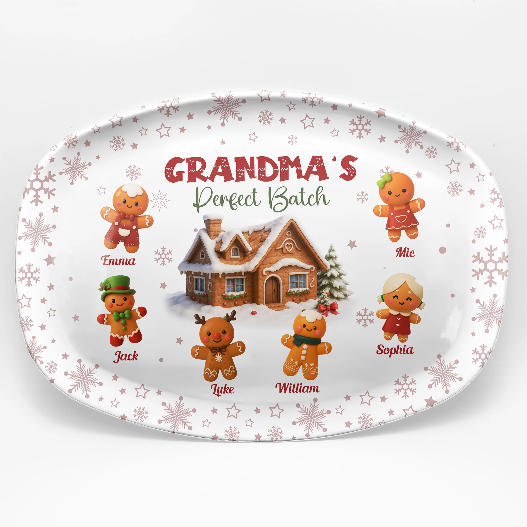 Grandma's Perfect Batch New Style - Personalized Platter - Image 3