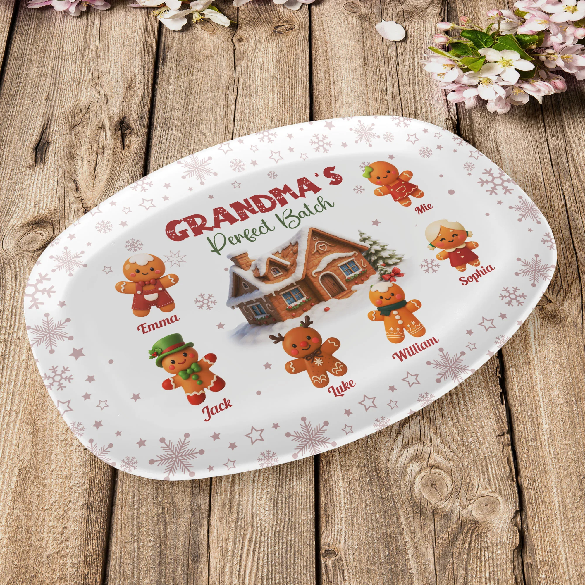 Grandma's Perfect Batch New Style - Personalized Platter - Image 5