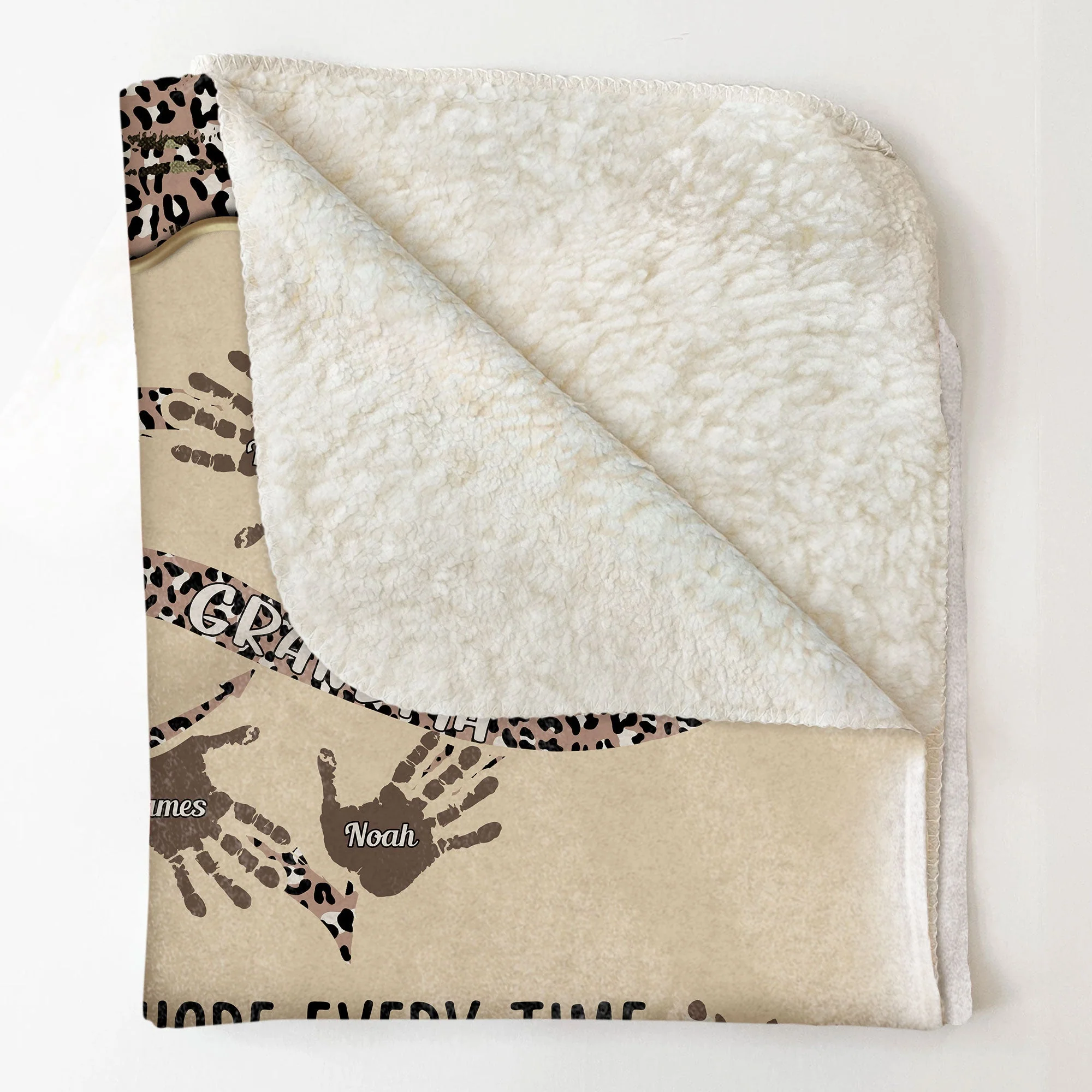 Grandma's Snuggle Blanket - Personalized Blanket - Birthday, Loving Gift For Grandma, Nana, Mimi - Image 6