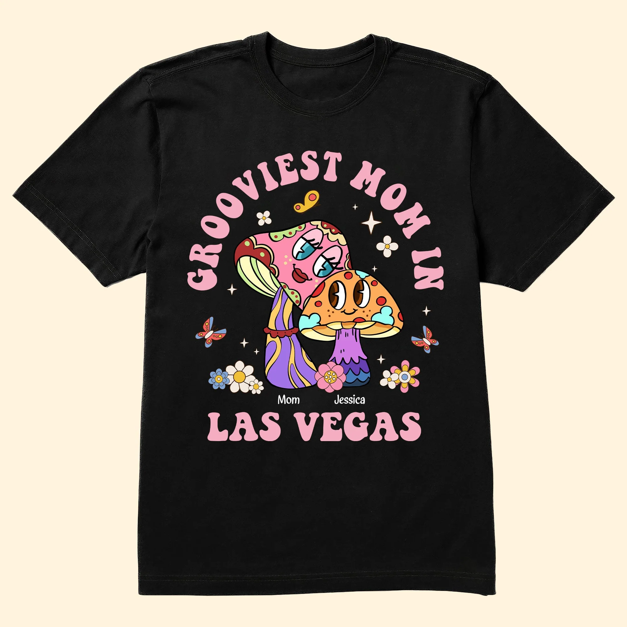 Grooviest Mom - Personalized Shirt - Image 2