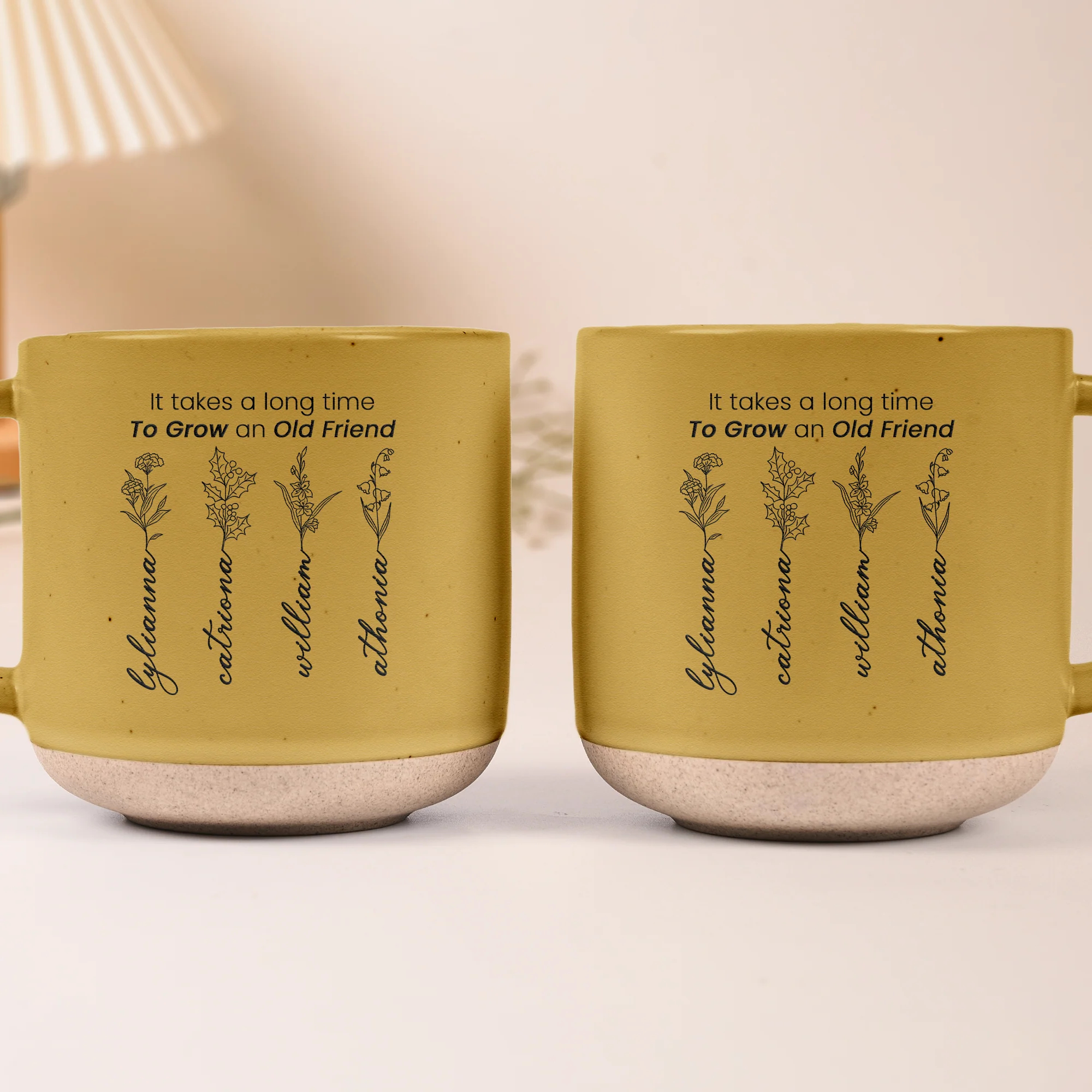 Grow An Old Friend - Personalized Pottery Mug - Image 5