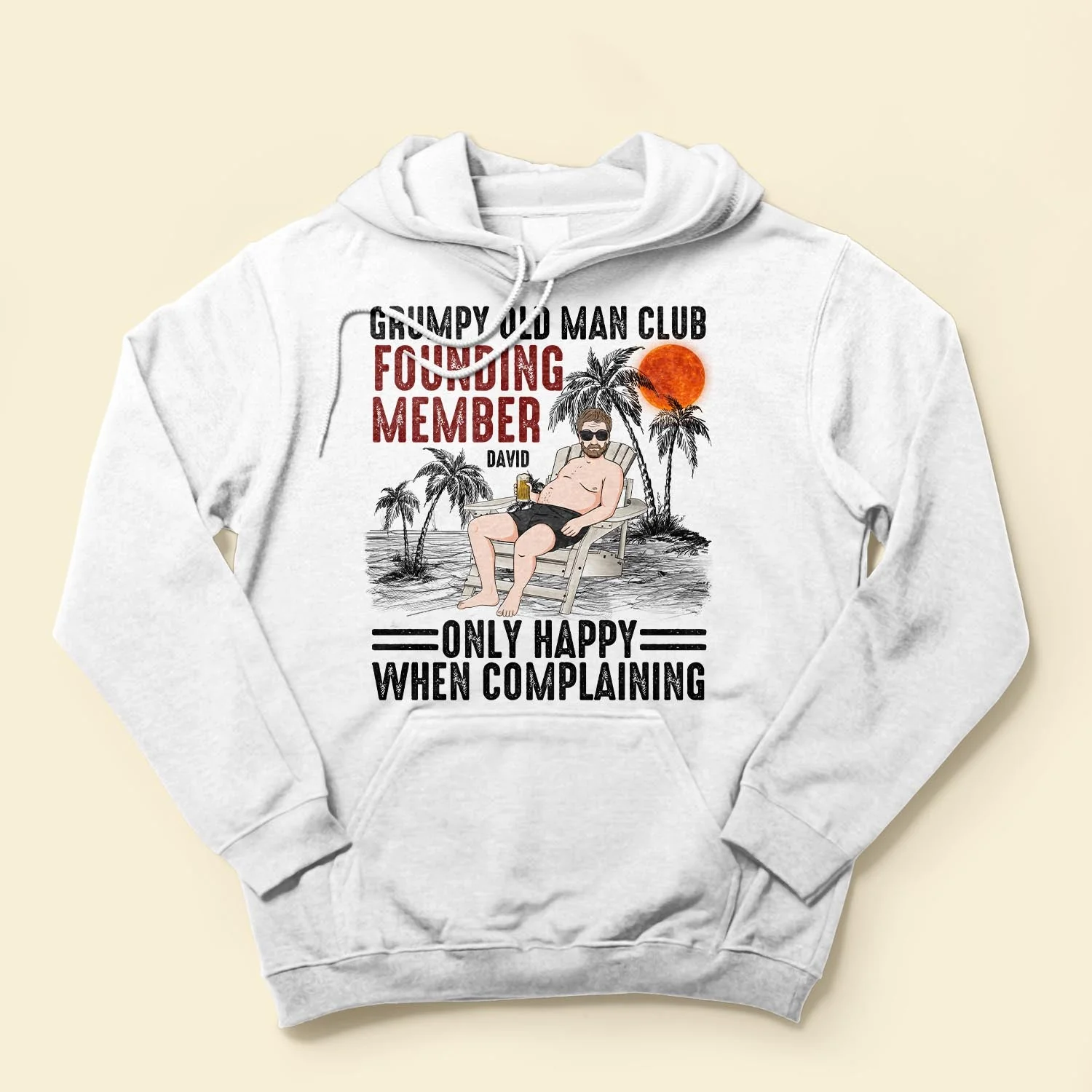 Grumpy Old Man Club - Personalized Shirt - Birthday, Funny, Father's Day Gift For Husband, Dad, Father, Papa - Image 4