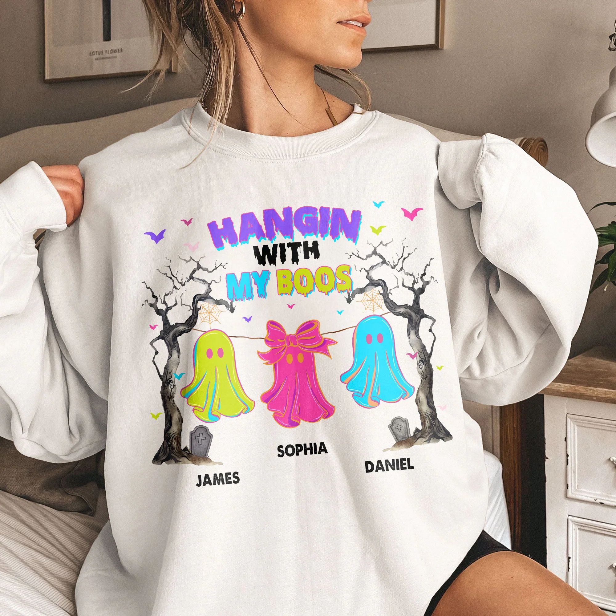 Hangin' With My Boos - Personalized Shirt - Image 4