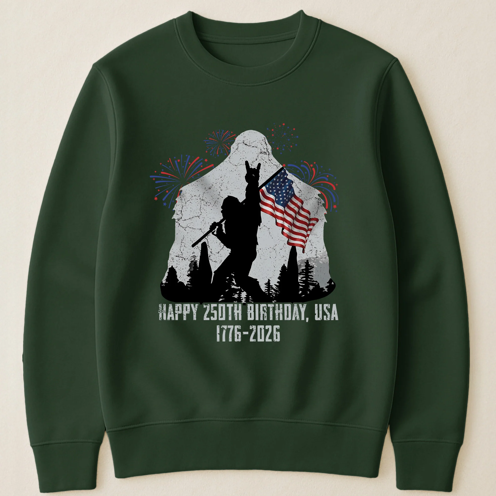 Happy 250th Birthday, USA Bigfoot - Shirt - Image 6
