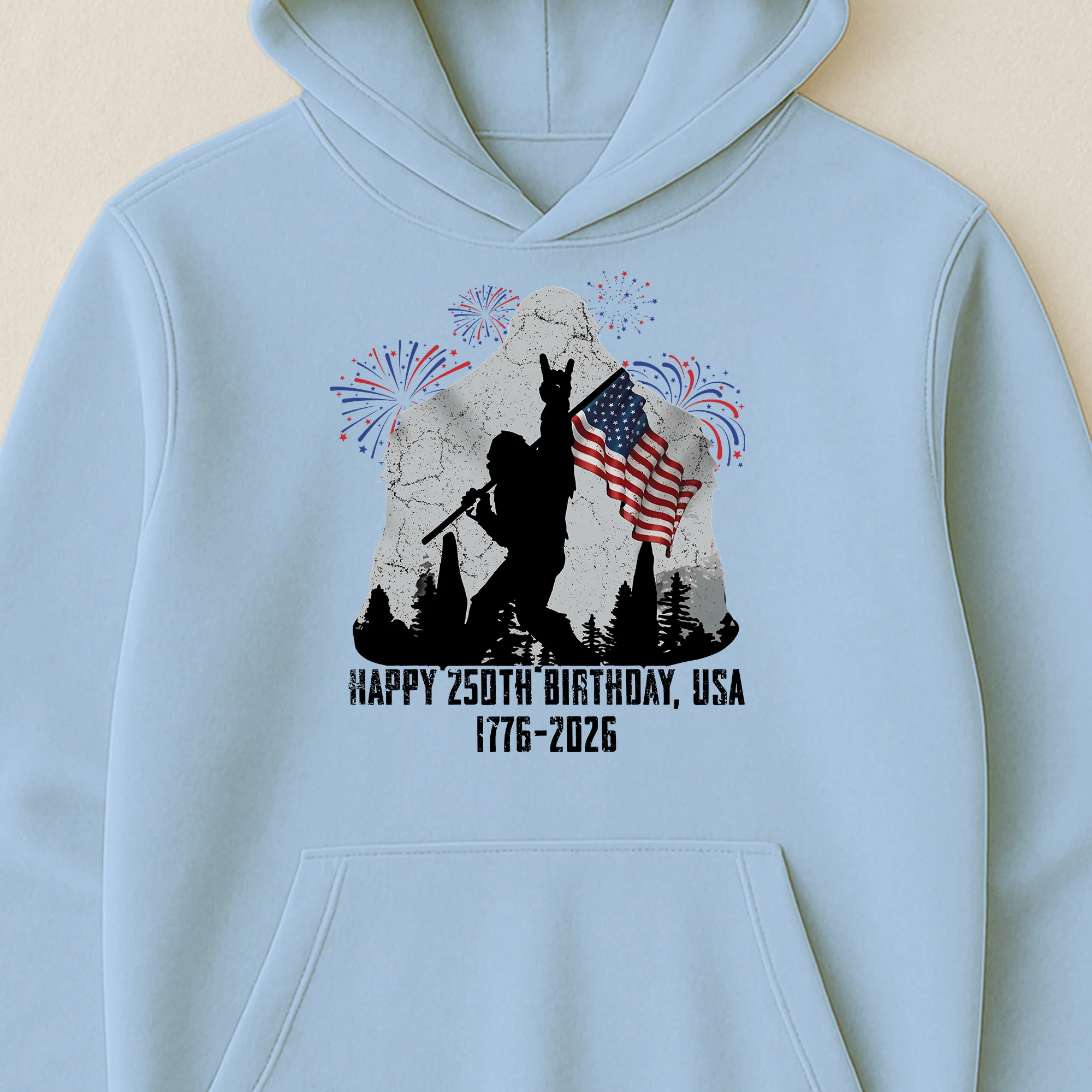Happy 250th Birthday, USA Bigfoot - Shirt - Image 8
