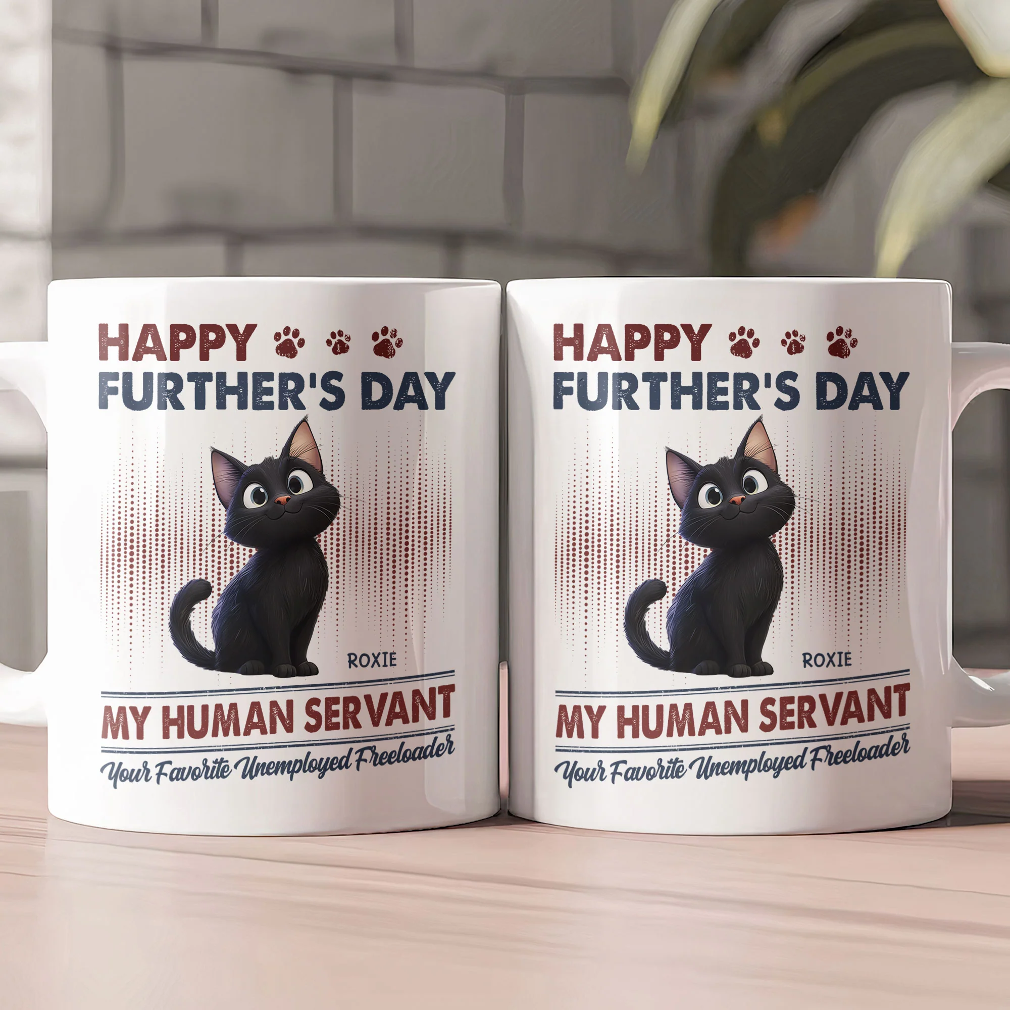 Happy Further's Day - Personalized Mug - Image 2