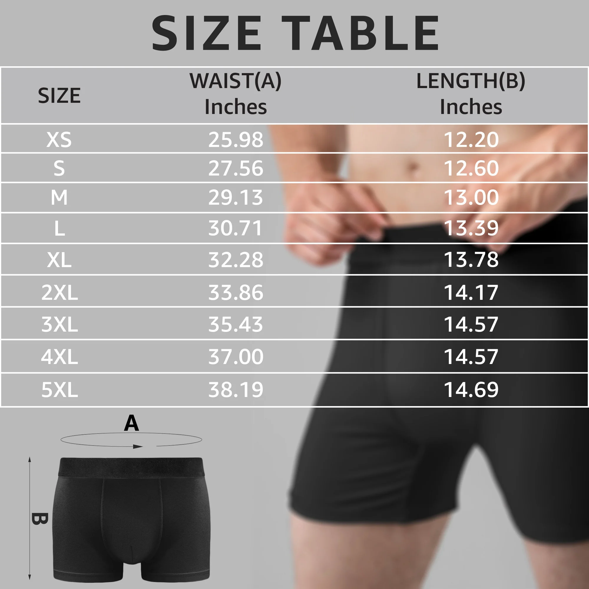 Her Slave - Naughty Spicy Gift For Him, Husband, Boyfriend - Personalized Photo Men's Boxer Briefs - Image 5