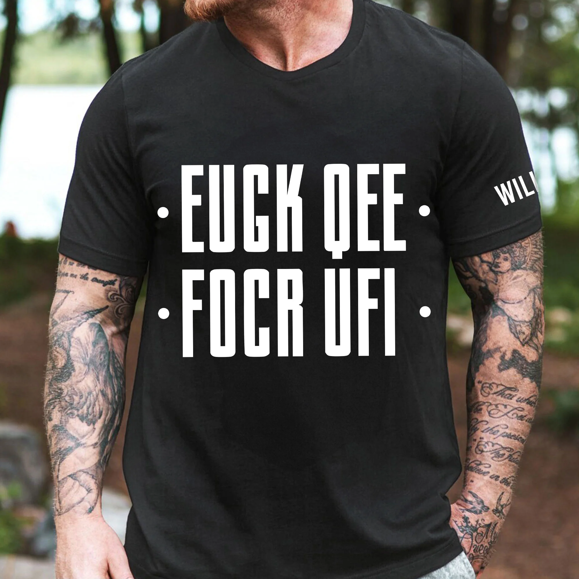 Hidden Message Fck Off - Personalized Shirt - Image 4
