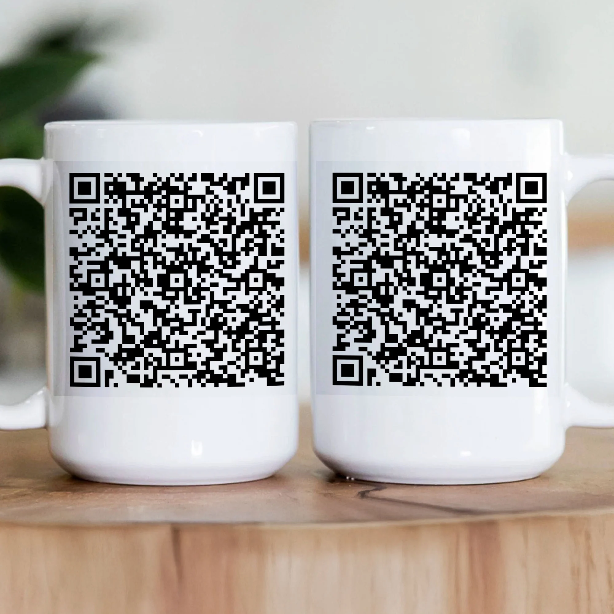 Hidden Swear Words In A Mug Custom QR Voice - Personalized Mug - Image 4