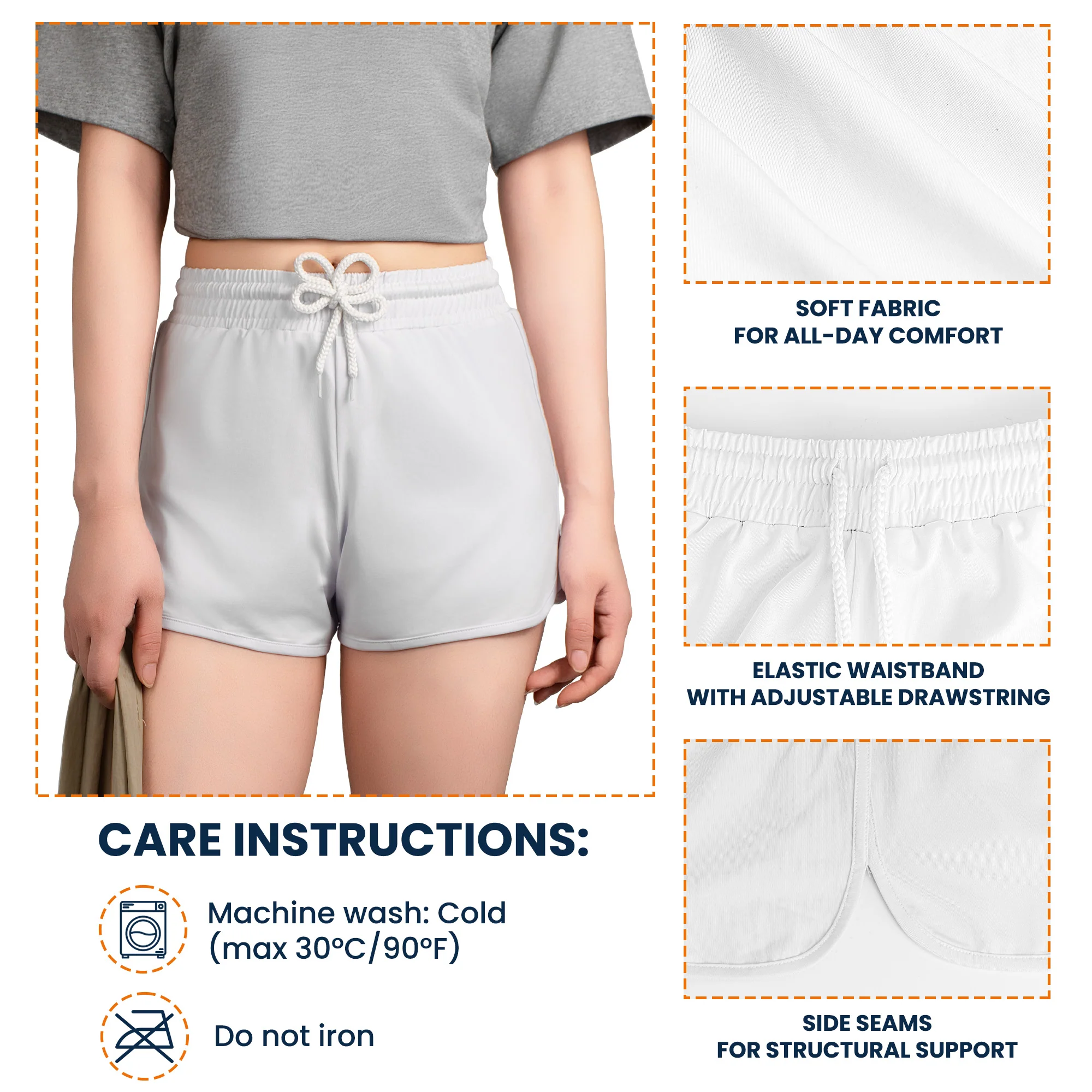 High Maintenance Lil' Pothead Smell Like Weed - Custom Dolphin Shorts - Image 6