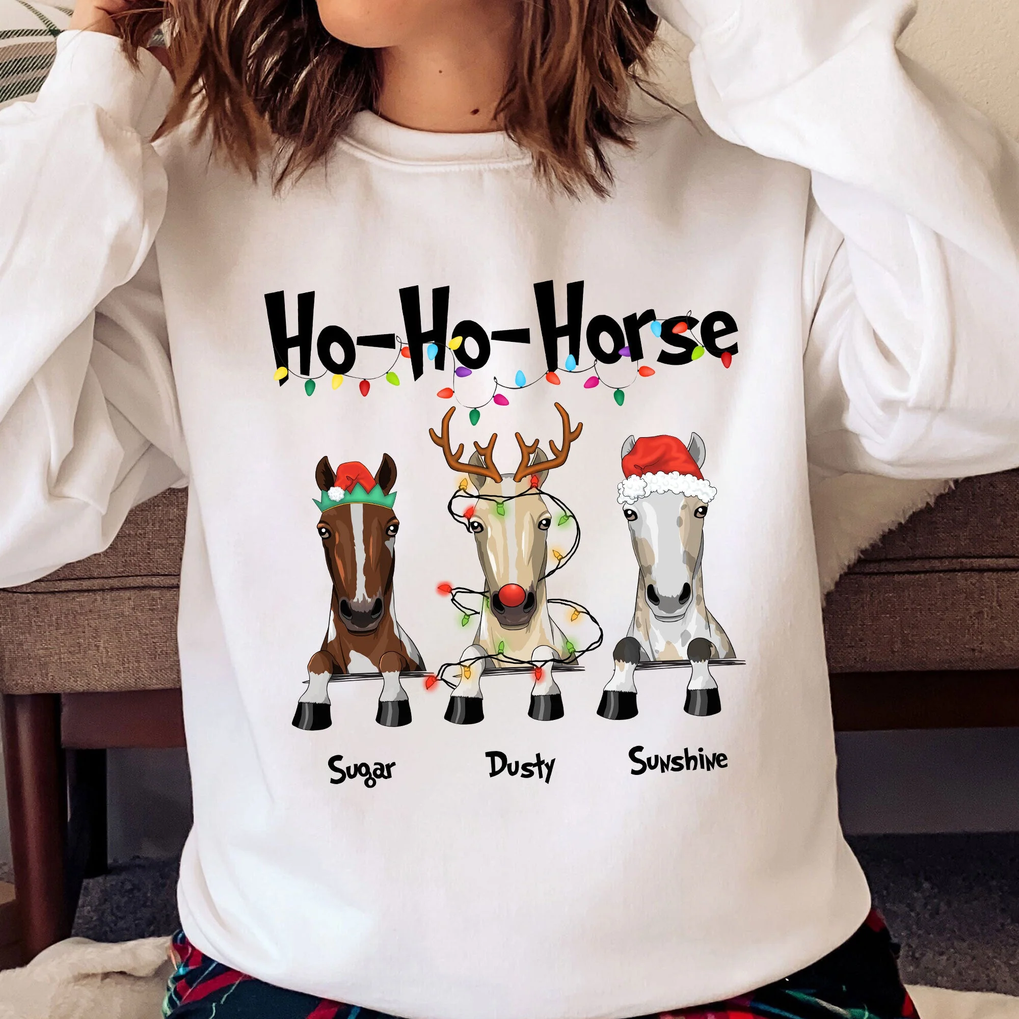 Ho-Ho-Horse - Personalized Shirt - Image 3