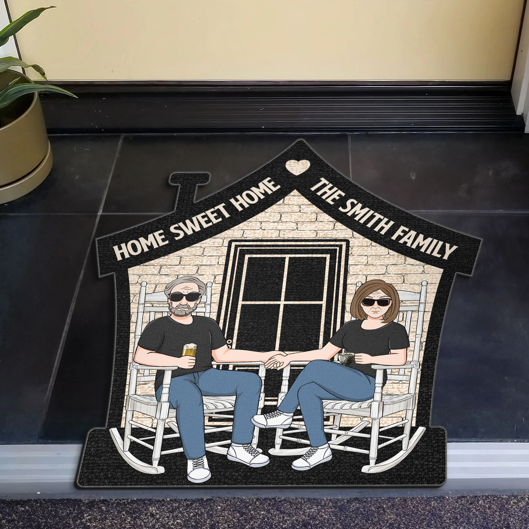 Home Sweet Home - Personalized Doormat - Image 2