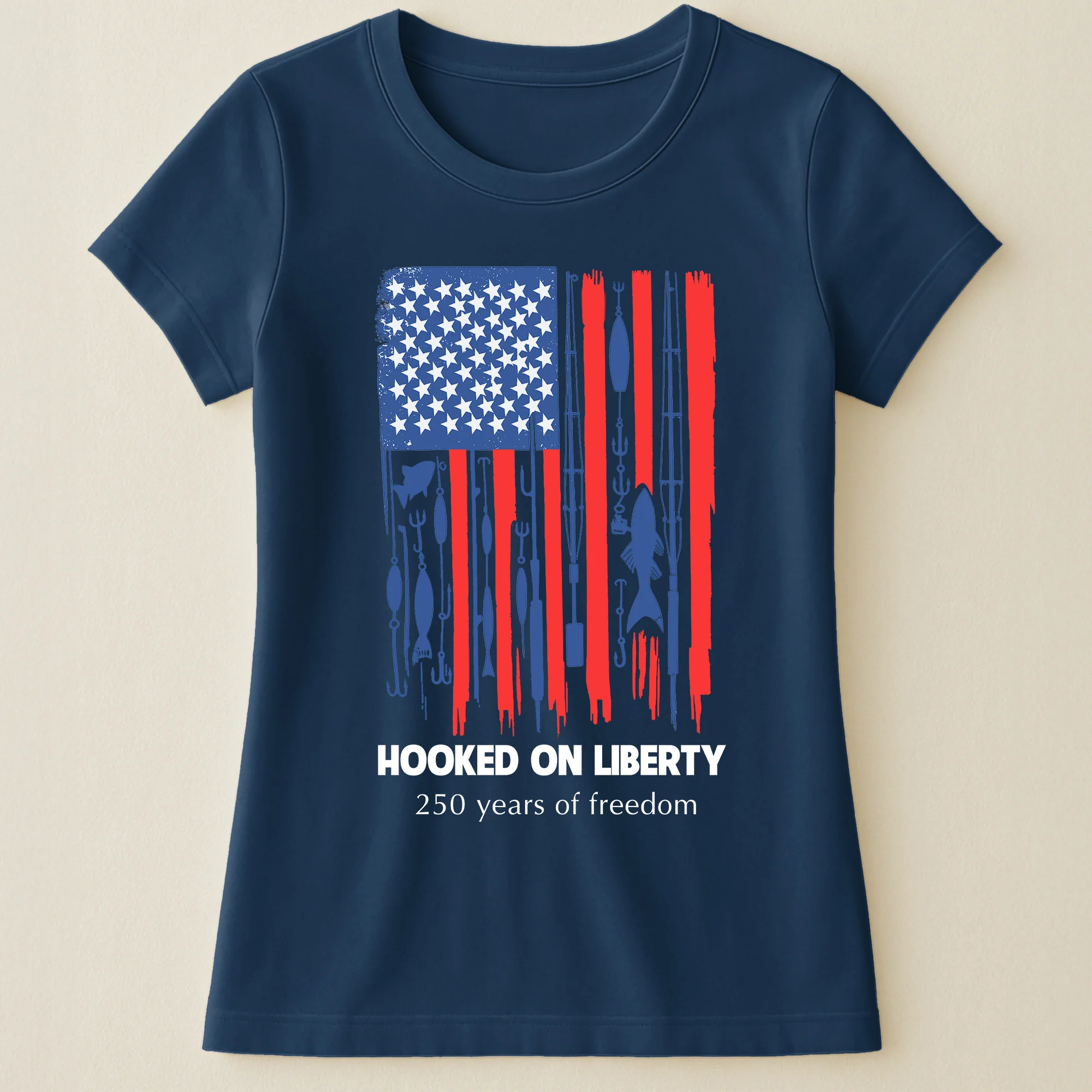 Hooked On Liberty - Shirt - Image 11