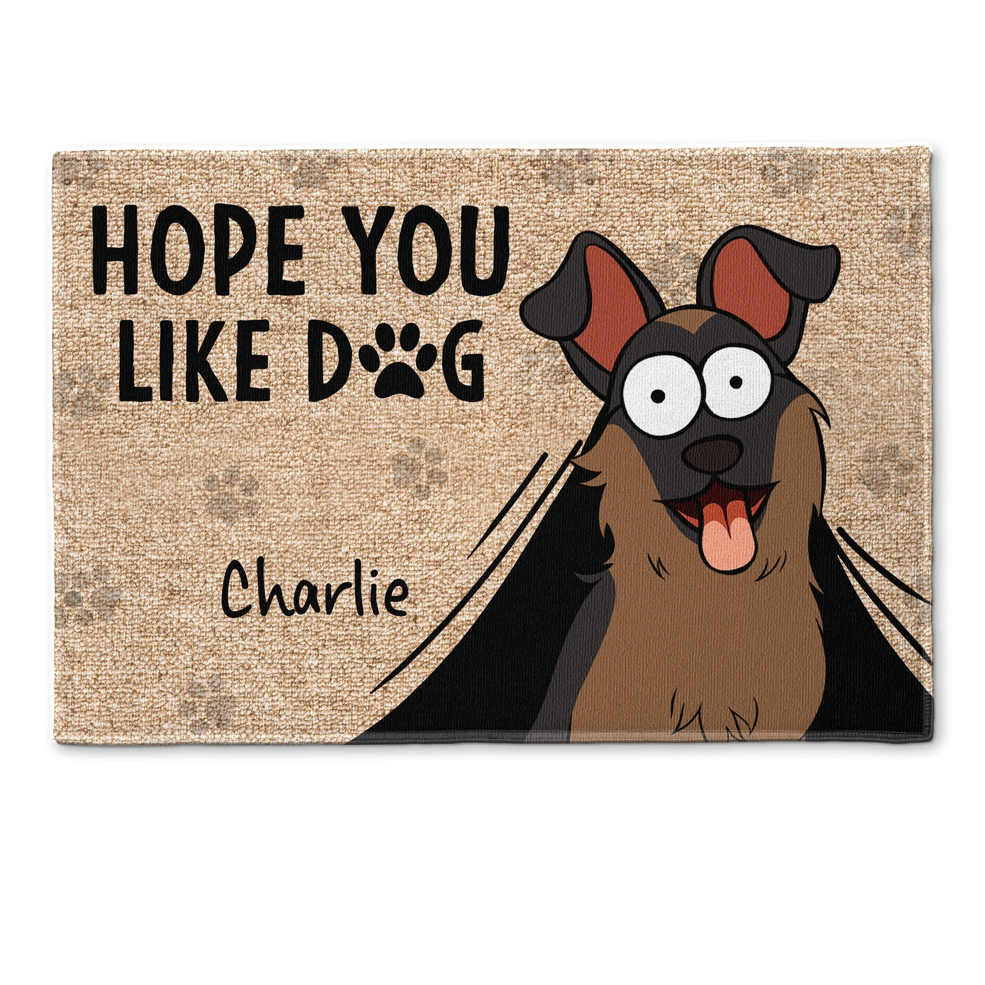 Hope You Like Dogs - New Version - Personalized Doormat - Image 5