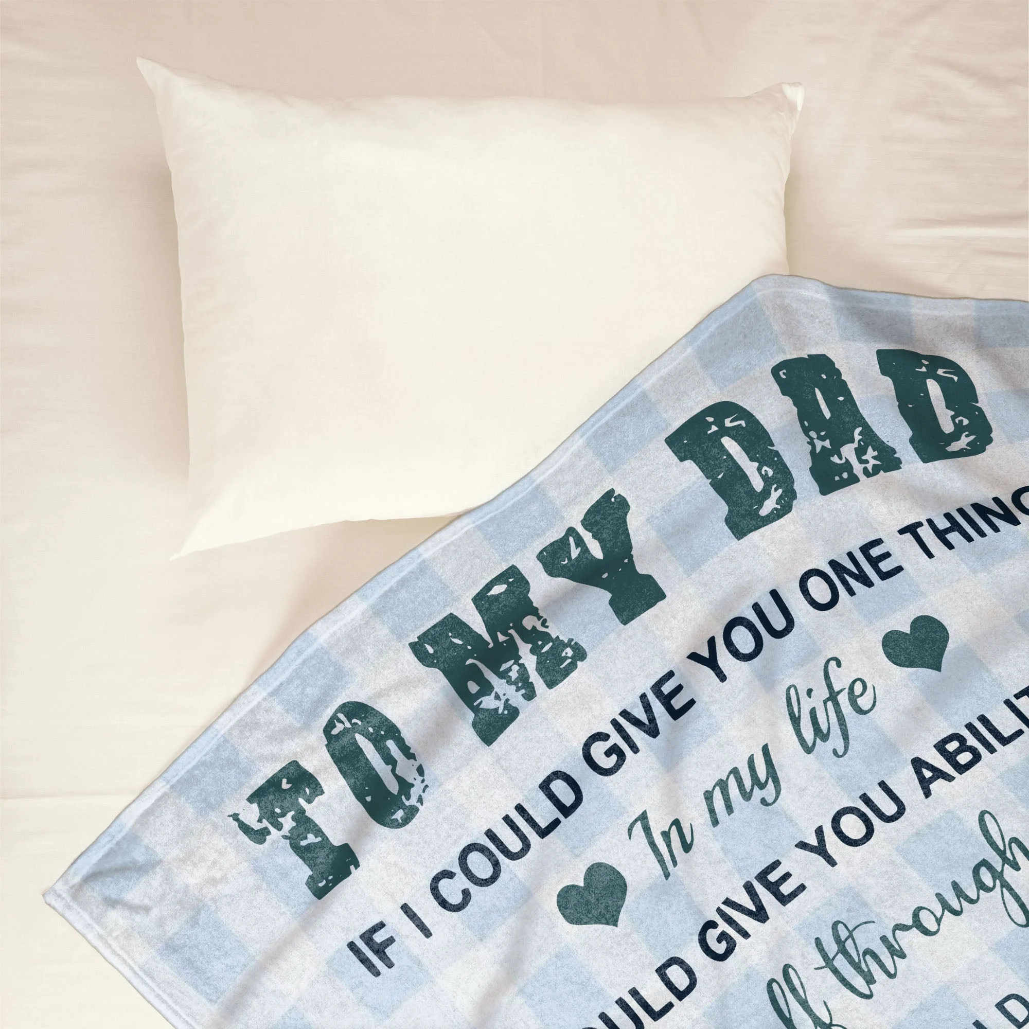 How Special You Are To Me Daddy - Personalized Blanket - Image 7