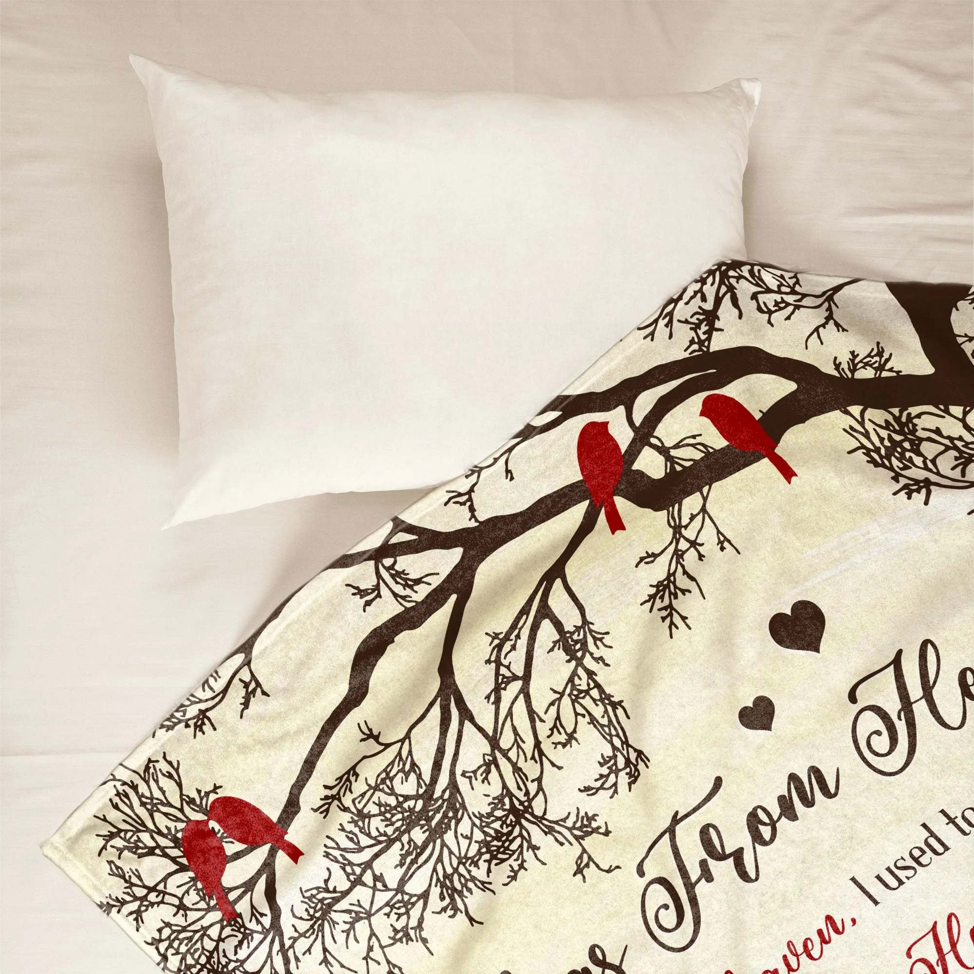 Hugs From Heaven - Personalized Memory Blanket - Image 2