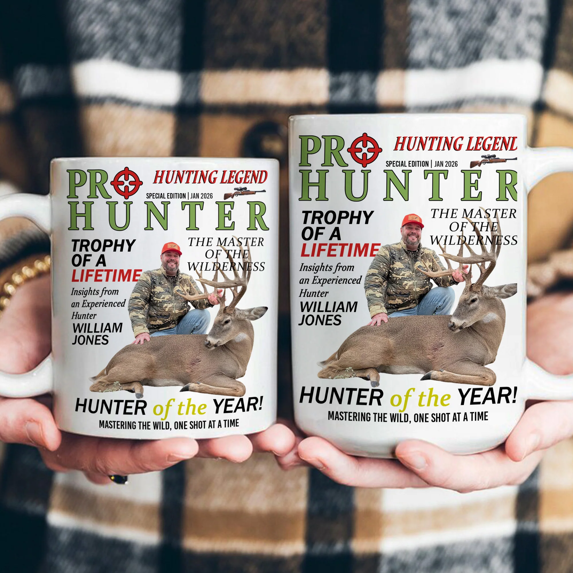 Hunter Of The Year! - Personalized Photo Mug - Image 5