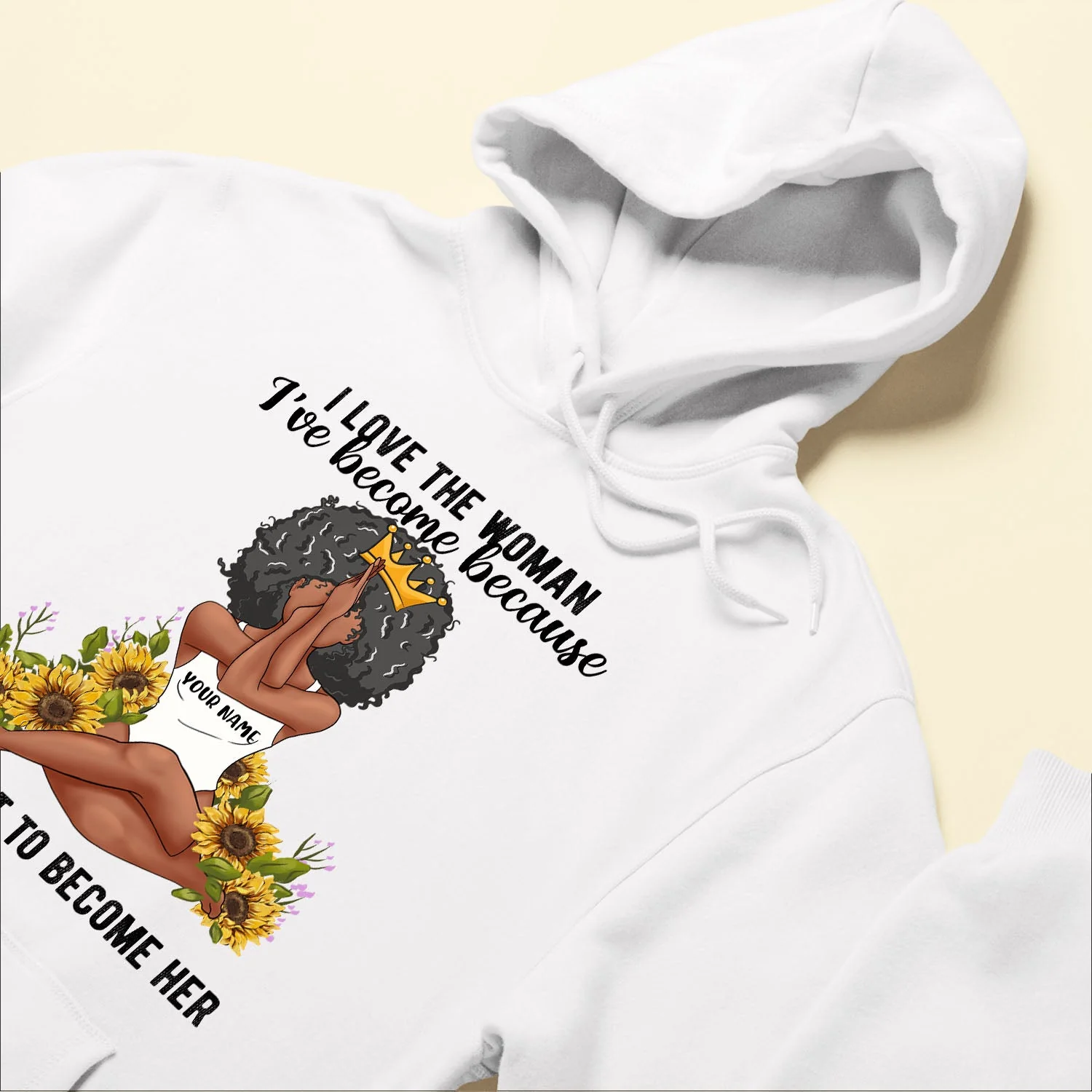 I Am A Black Woman - Personalized Shirt - Christmas Gift For Black Woman - Image 6