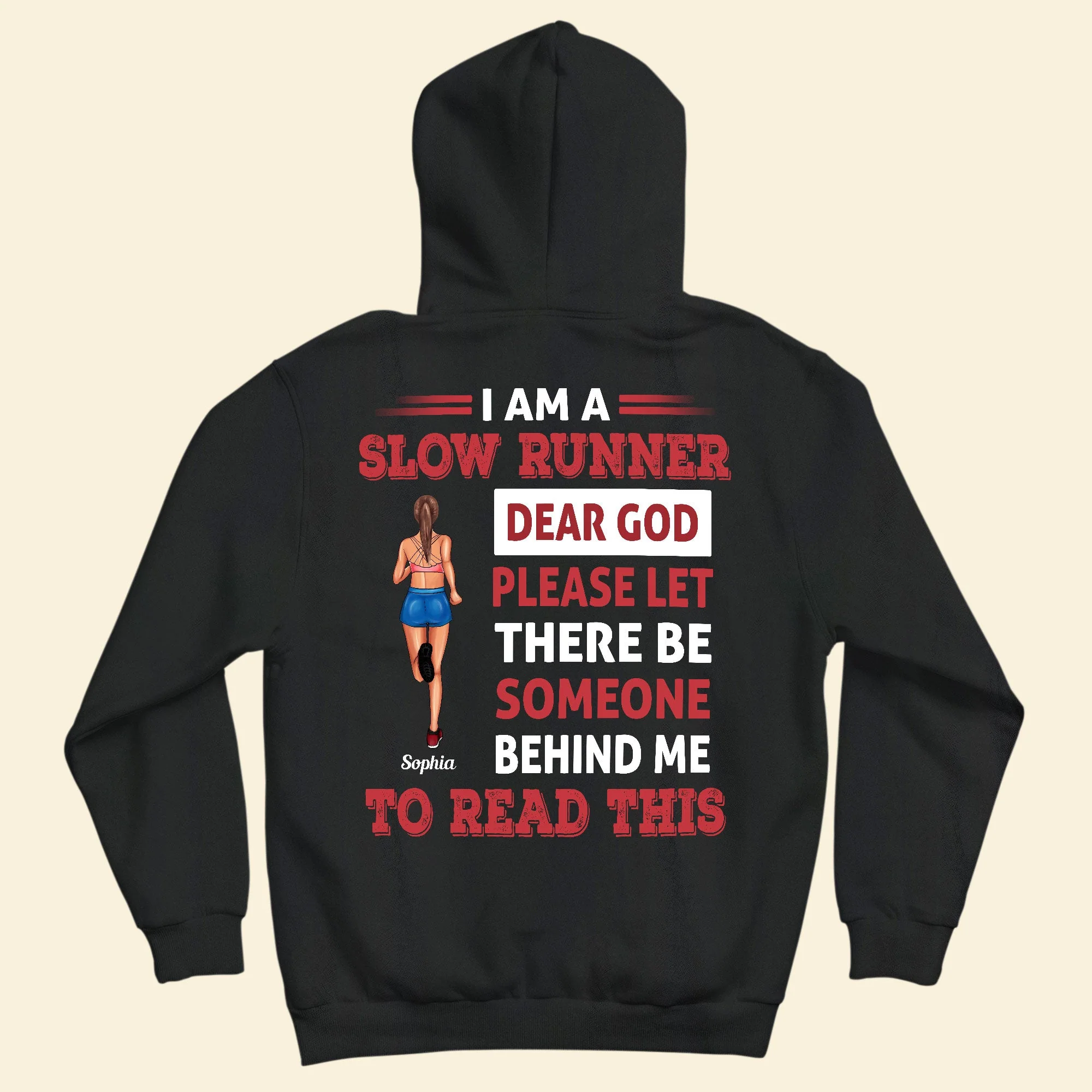 I Am A Slow Runner - Personalized Shirt - Gift For Running Girl, Runner, Fun Run - Image 2