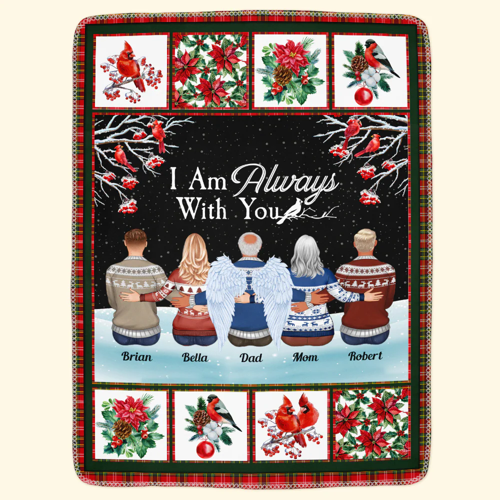 I Am Always With You - Personalized Blanket - Image 2