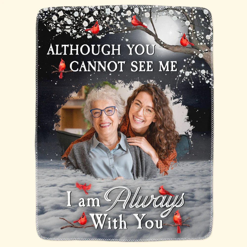 I Am Always With You - Personalized Memory Photo Blanket - Image 5