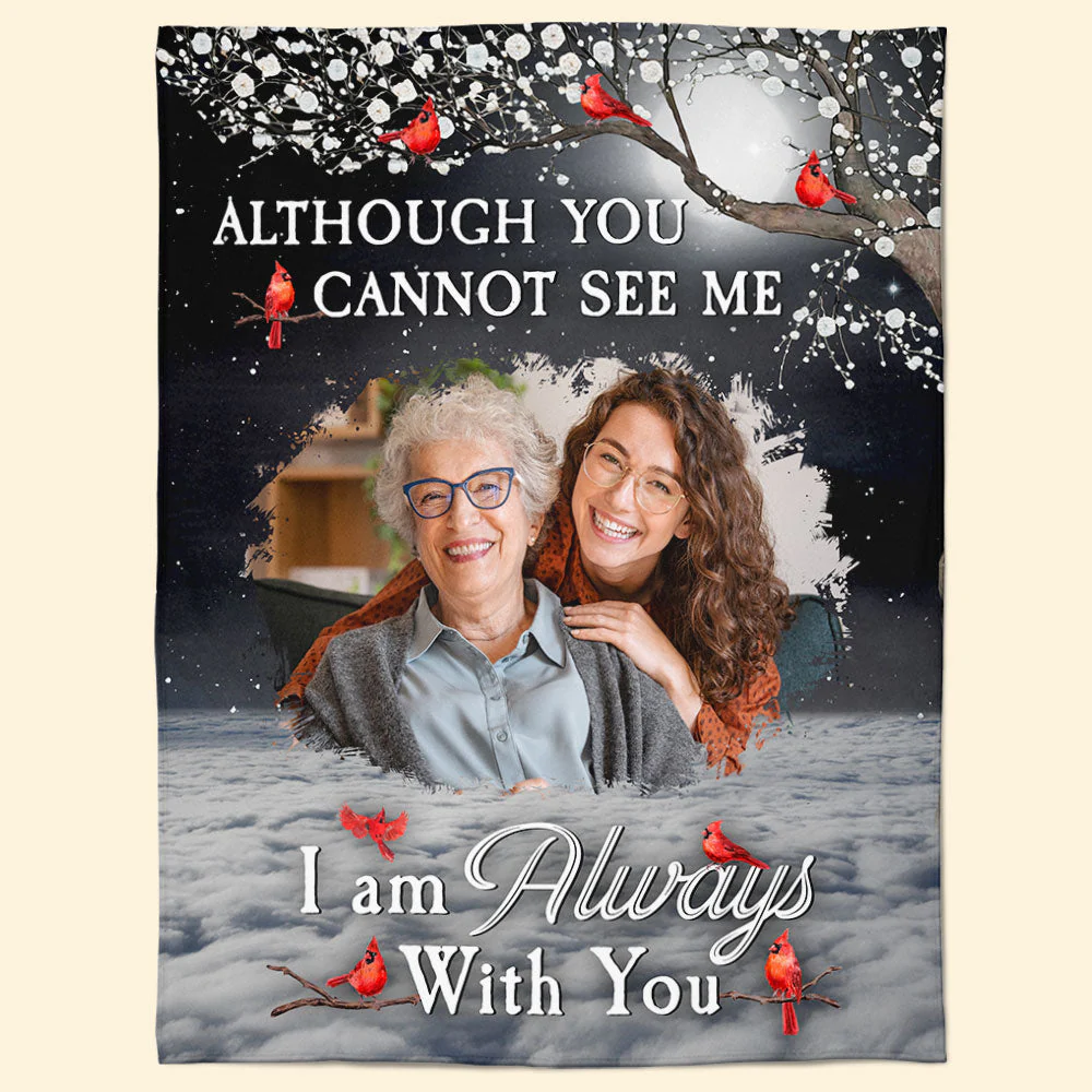I Am Always With You - Personalized Memory Photo Blanket - Image 9