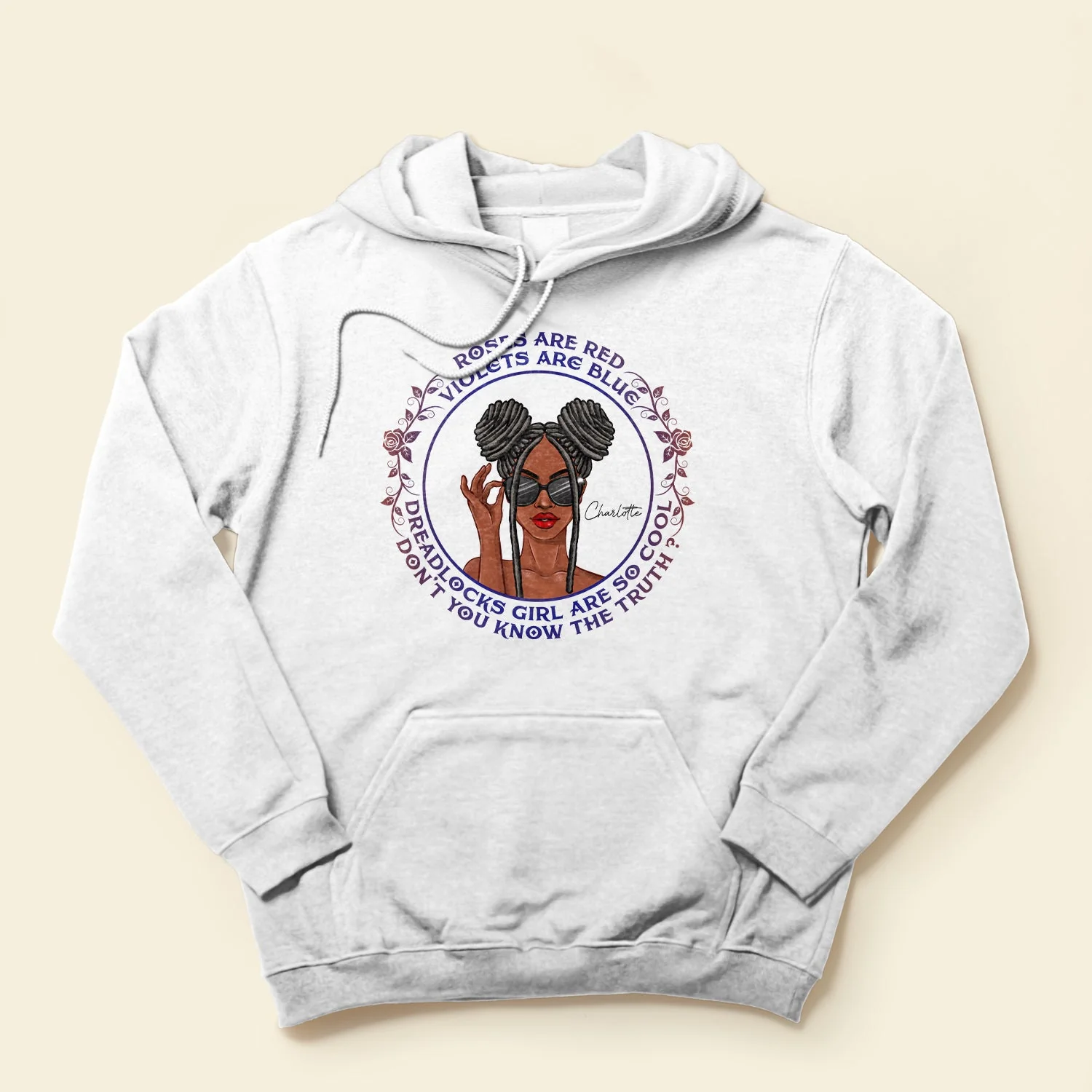 I Am Loc & Hood - Personalized Shirt - Gift For Black Loc Girl - Image 4