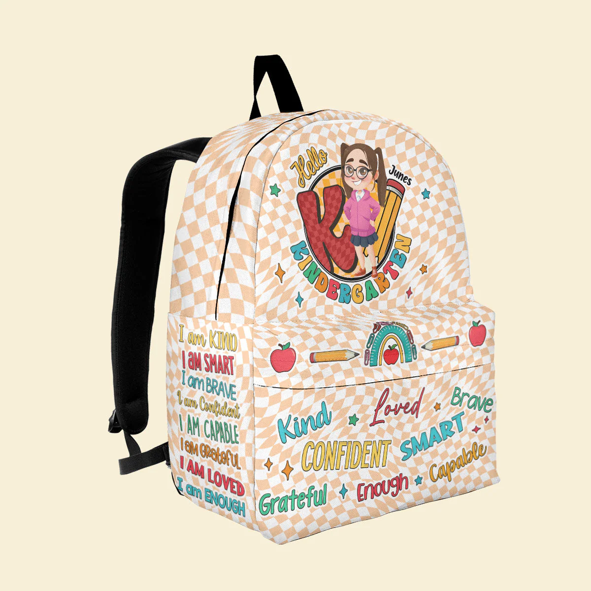 I AM - Personalized Kid Backpack - Image 2